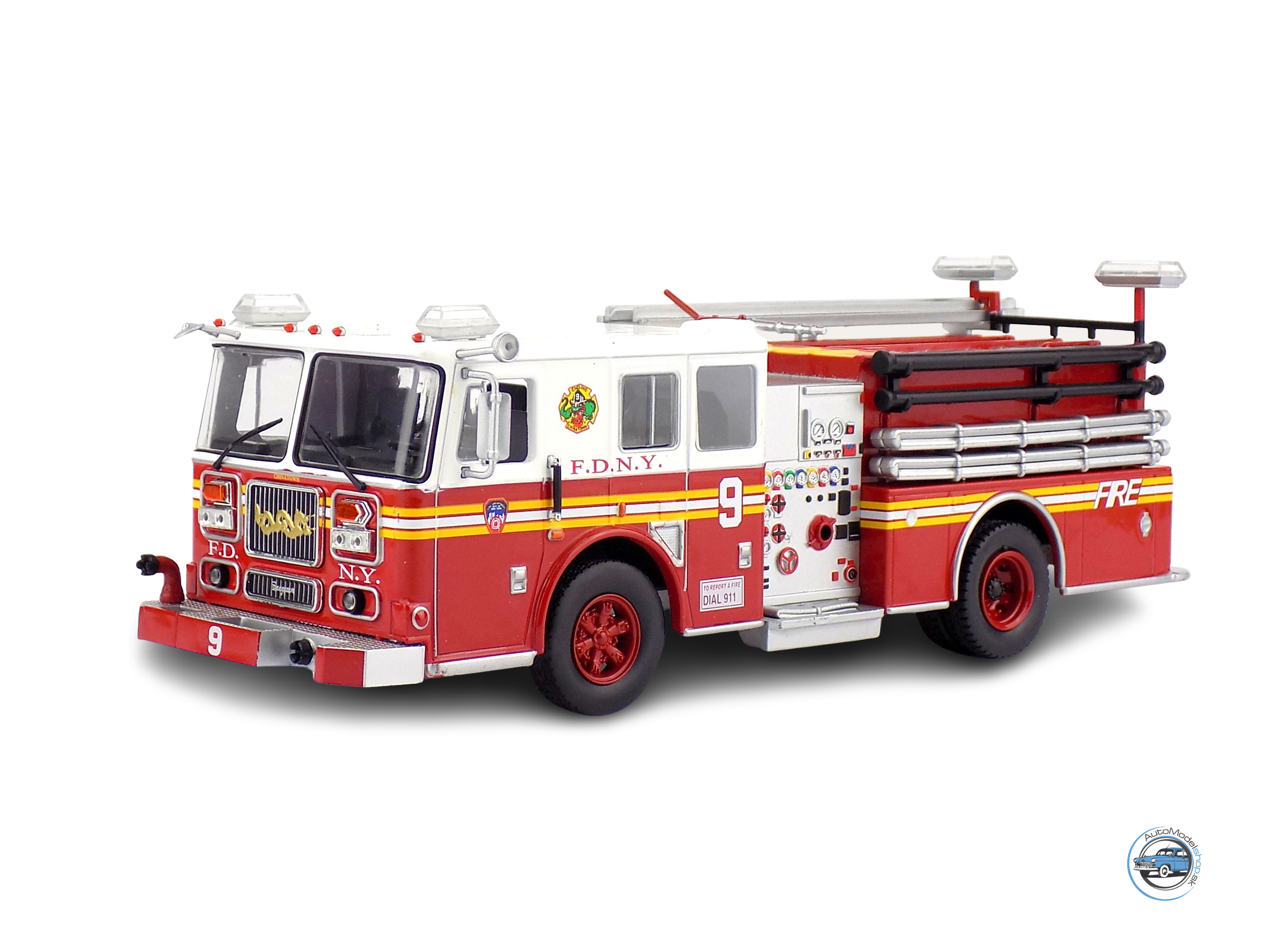 SEAGRAVE HASIČI NEW YORK USA 2001 - 1:43 DeA