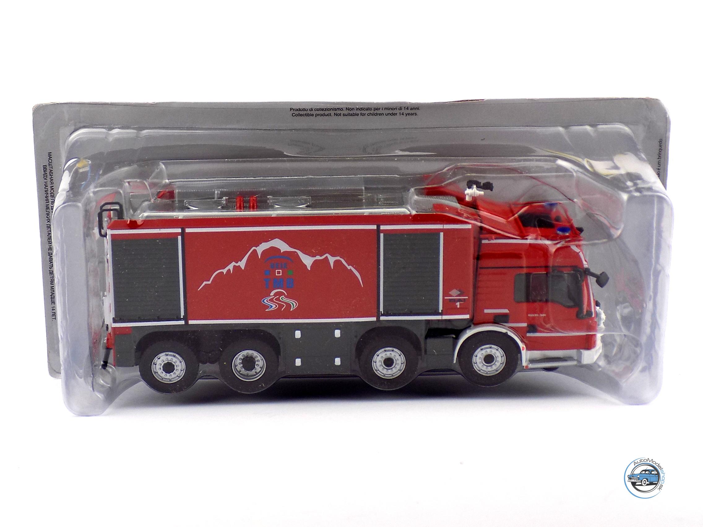 MAN BAI TGS TUNELOVÝ ŠPECIAL HASIČI TALIANSKO 2013 - 1:43 DeA - Image 3