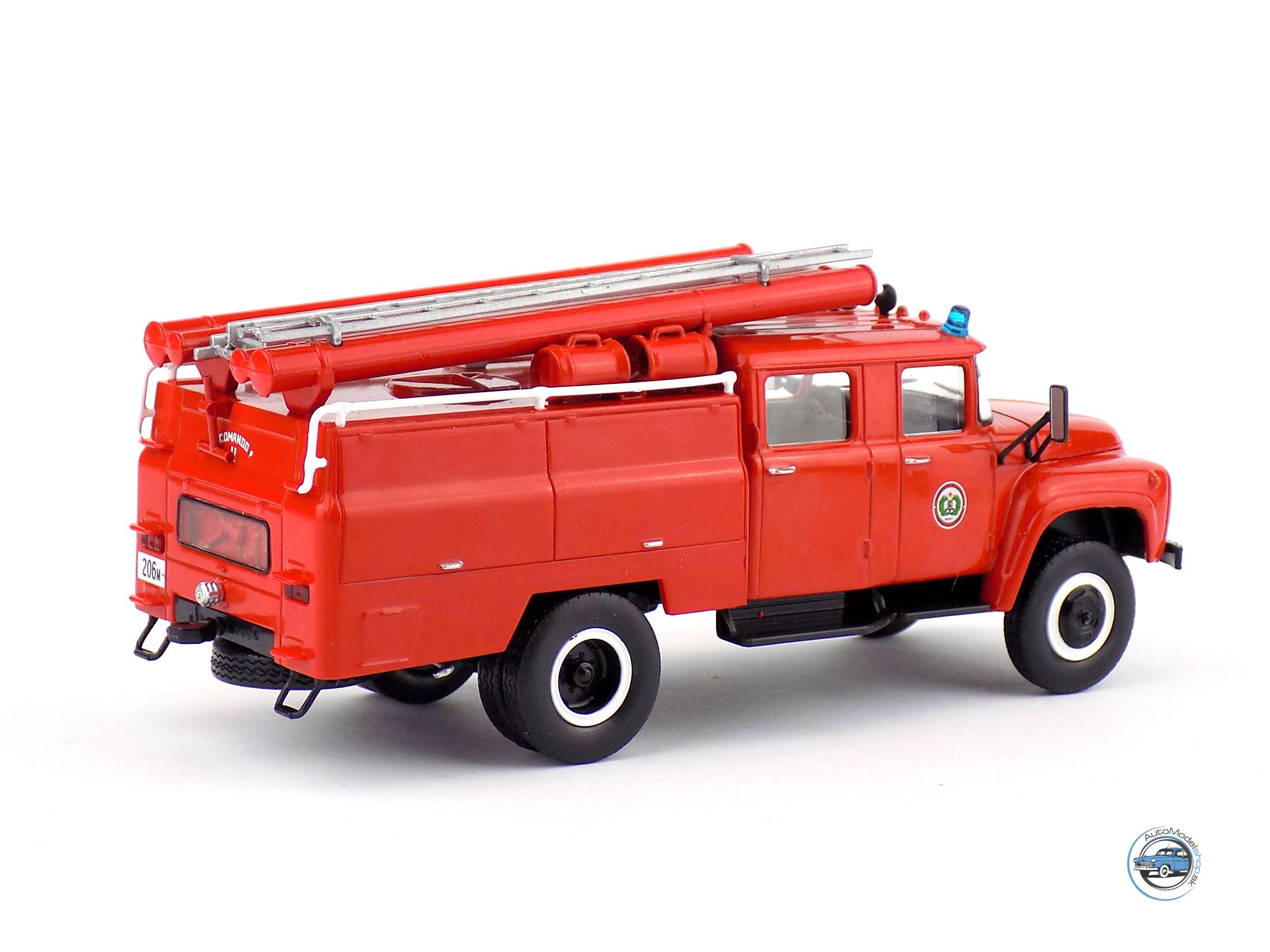ZIL 130 ATS 40 CISTERNA HASIČI KUBA 1965 - 1:43 DeA - Image 2
