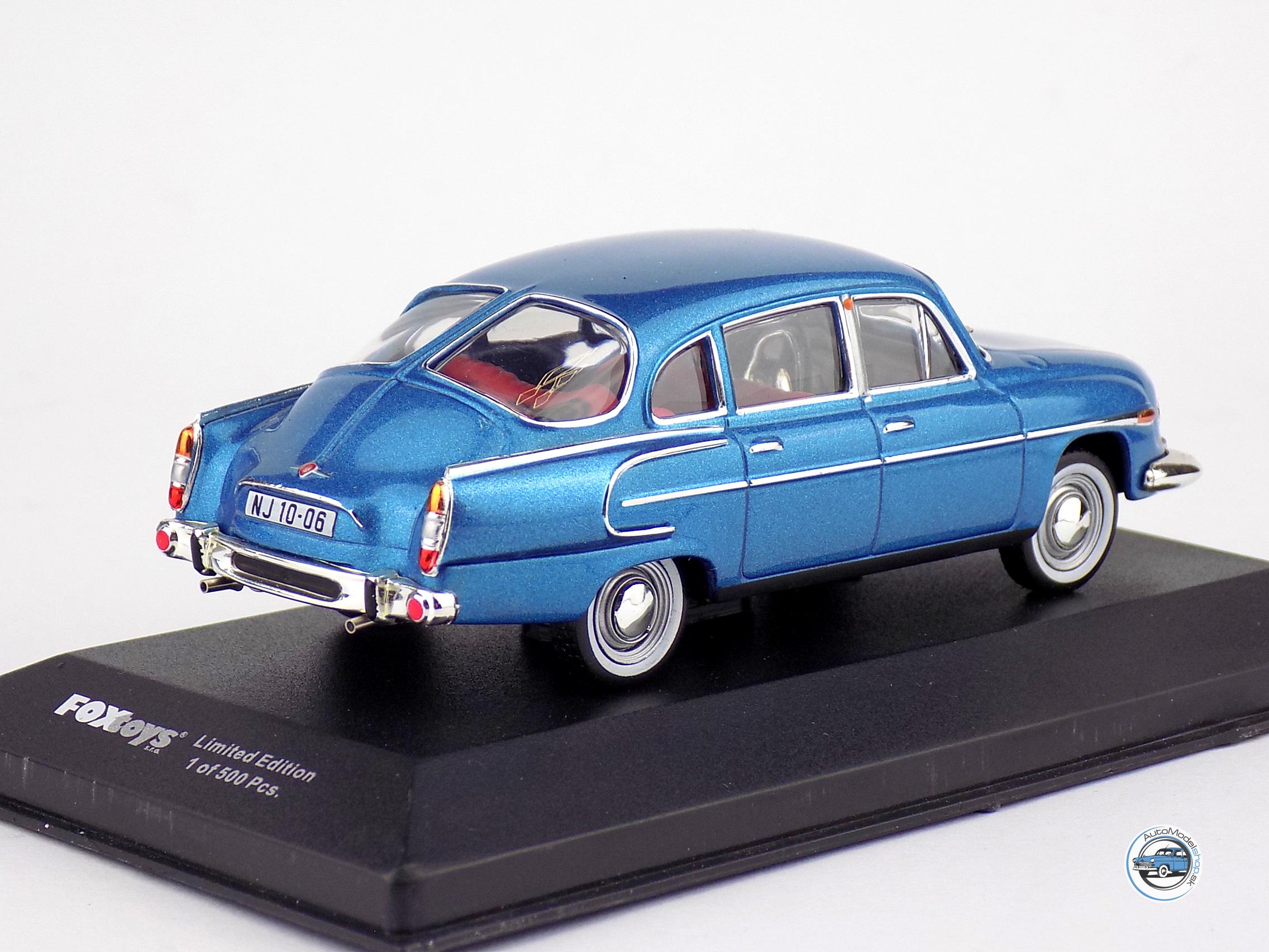 TATRA 603 T2 MODRÁ 1968 - 1:43 FOX TOYS - Image 3