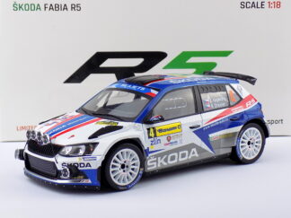 ŠKODA FABIA R5 #4 RALLY BARUM ZLÍN - 1:18 FOX18