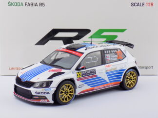 ŠKODA FABIA R5 #32 RALLY MONTE CARLO – 1:18 FOX18