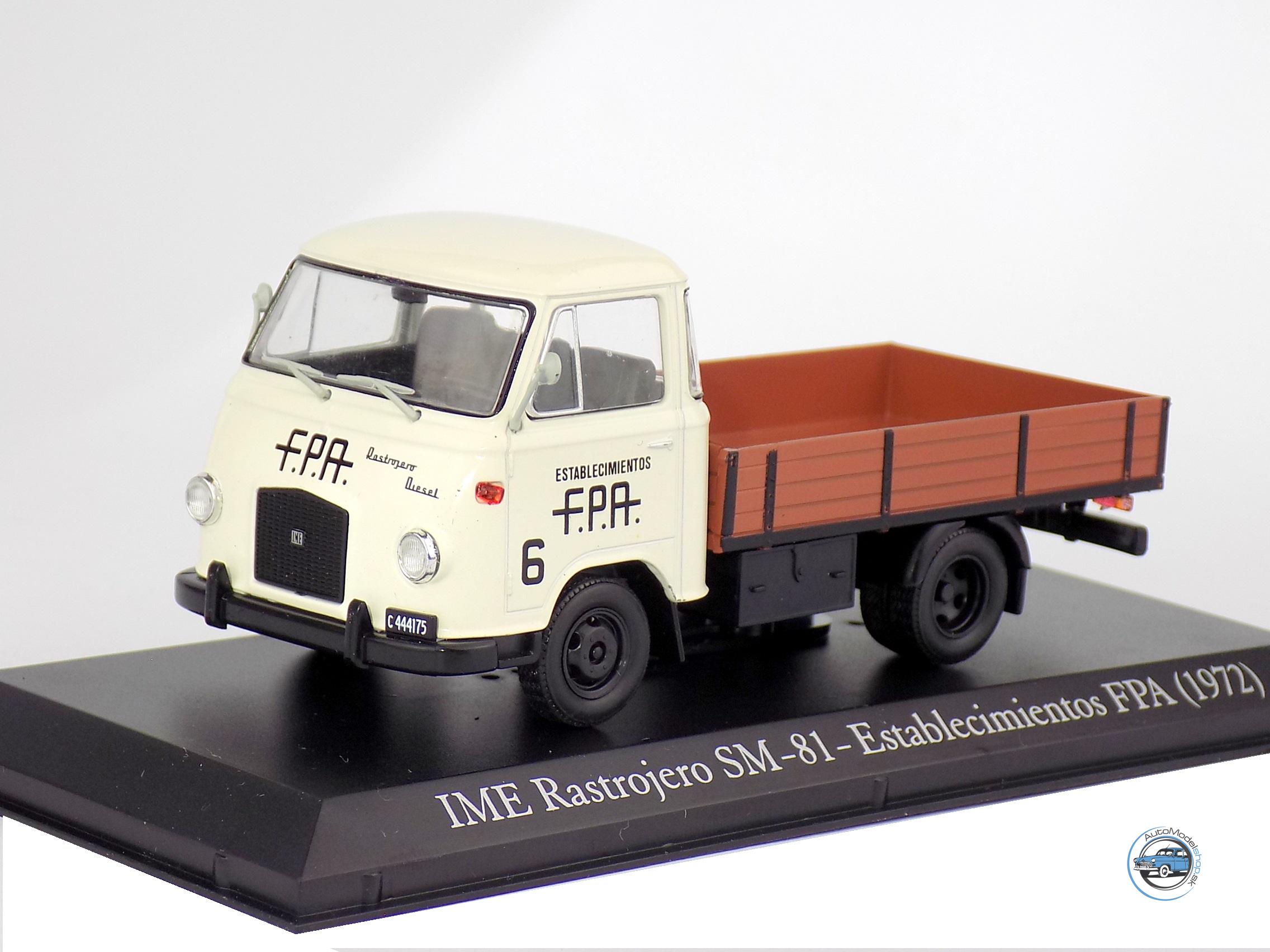 IME RASTROJERO SM81 1972 -1:43 Altaya / Salvat Argentina