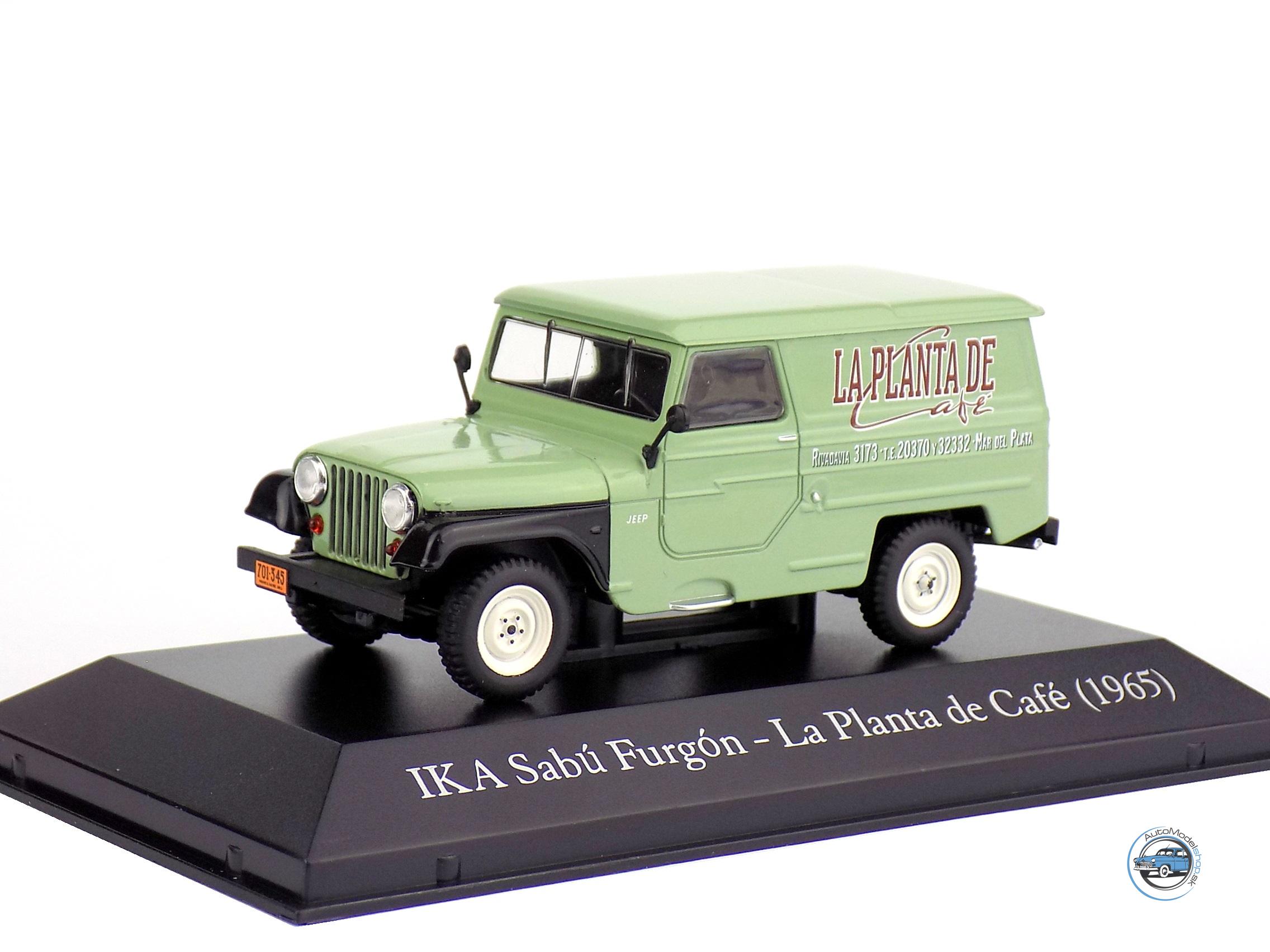 JEEP WILLIS IKA SABU FURGON 1965 -1:43 Altaya / Salvat Argentina