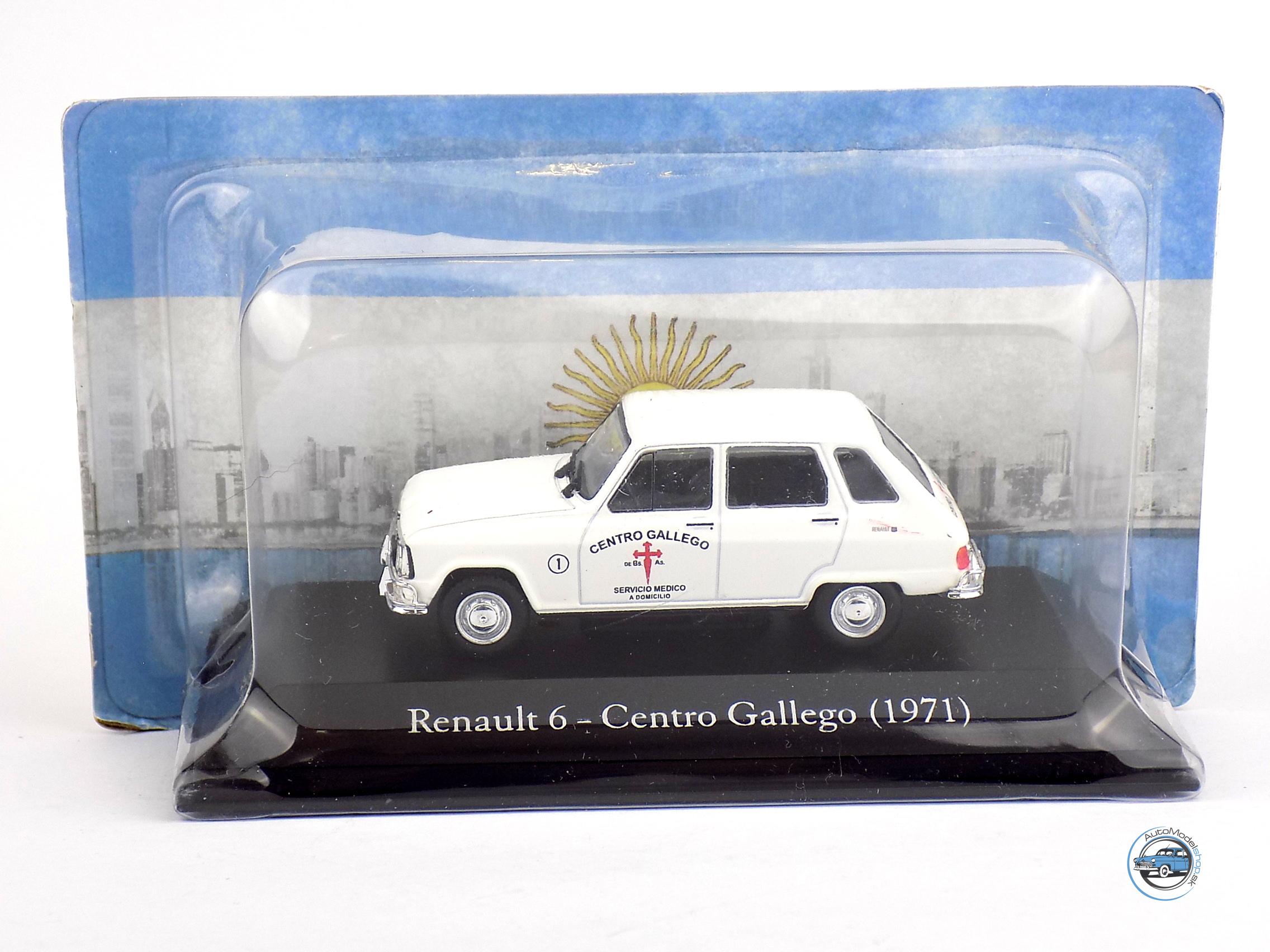 RENAULT 6 1971 -1:43 Altaya / Salvat Argentina – Obrázok 3