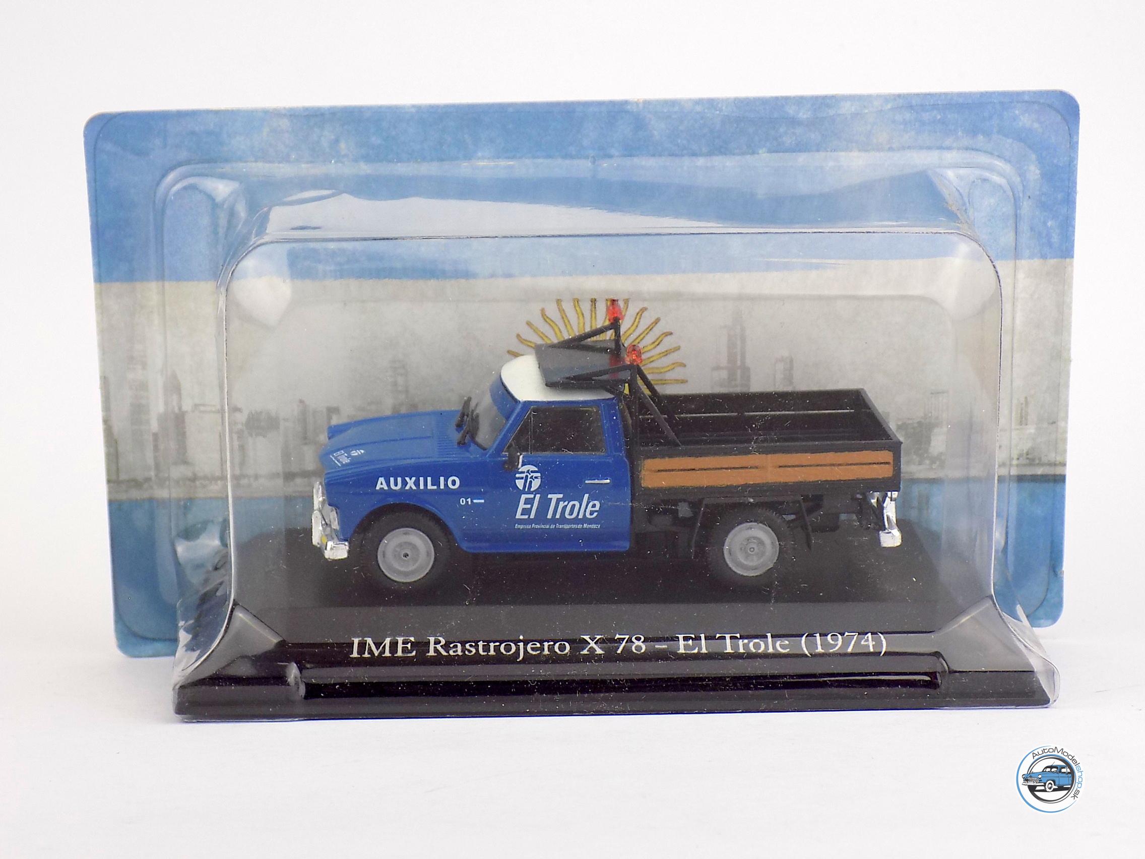 IME RASTROJERO X78 PICK-UP 1974 -1:43 Altaya / Salvat Argentina – Obrázok 3