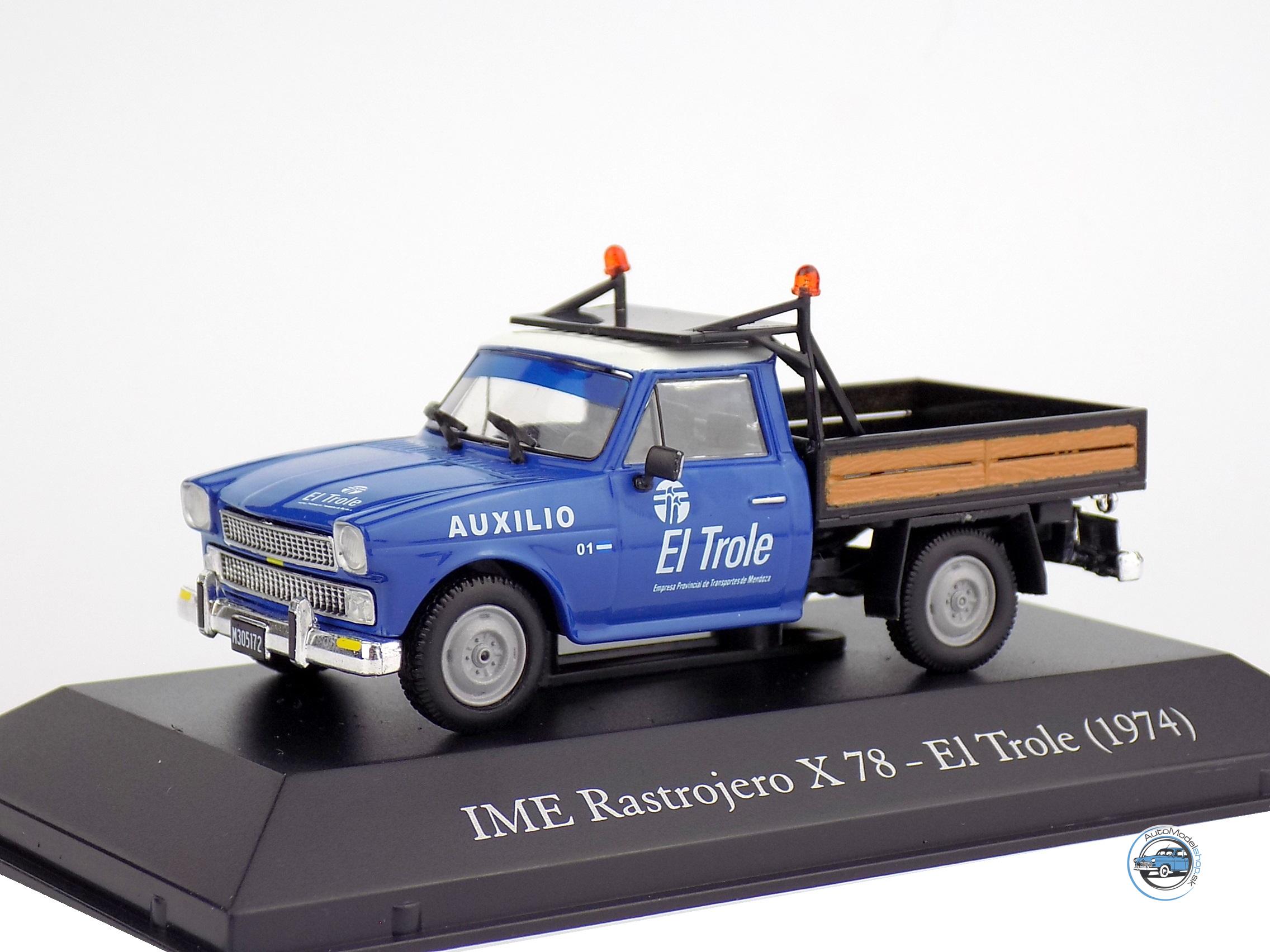 IME RASTROJERO X78 PICK-UP 1974 -1:43 Altaya / Salvat Argentina