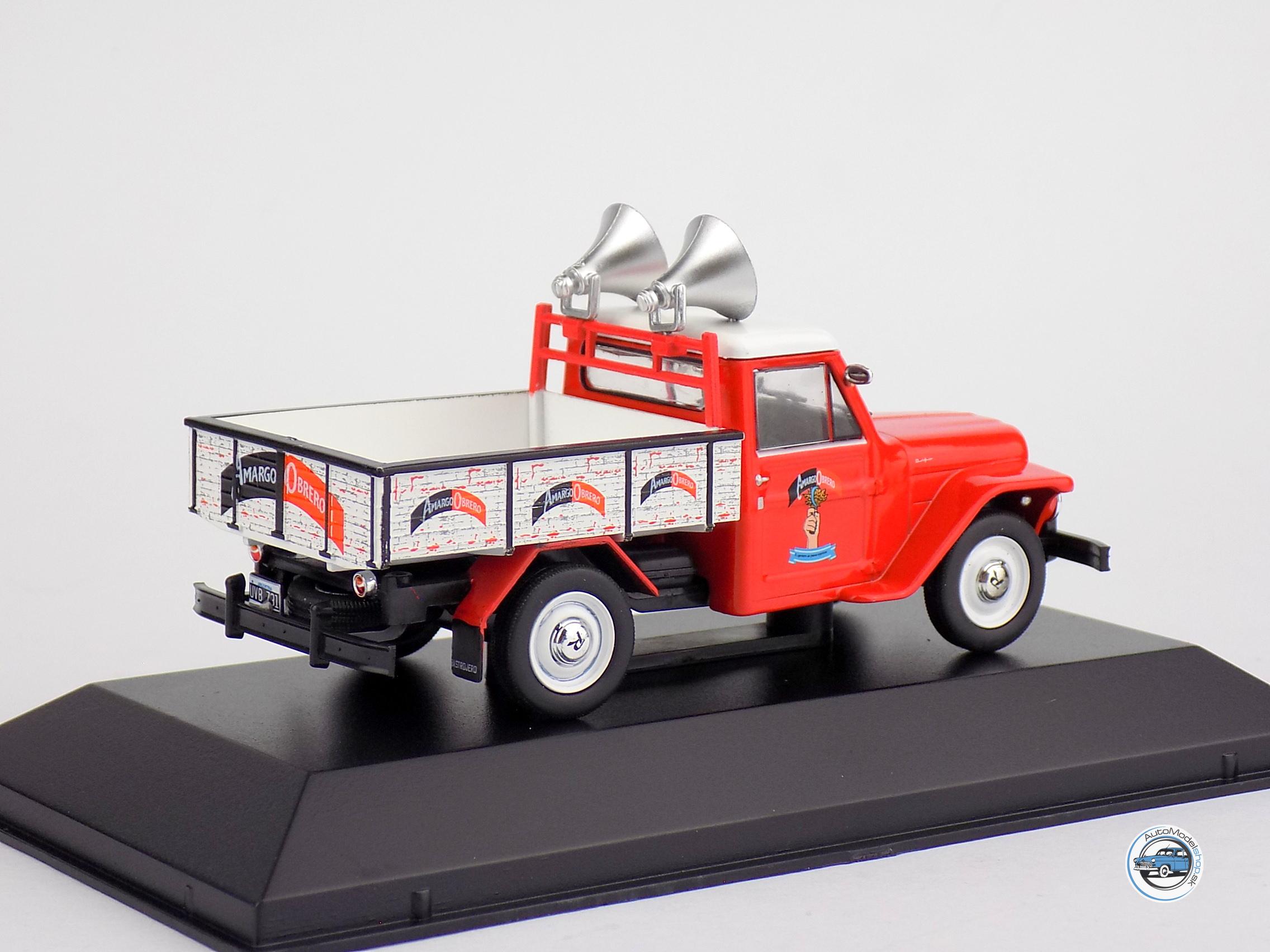 IAME RASTROJERO 1962 -1:43 Altaya / Salvat Argentina – Obrázok 2