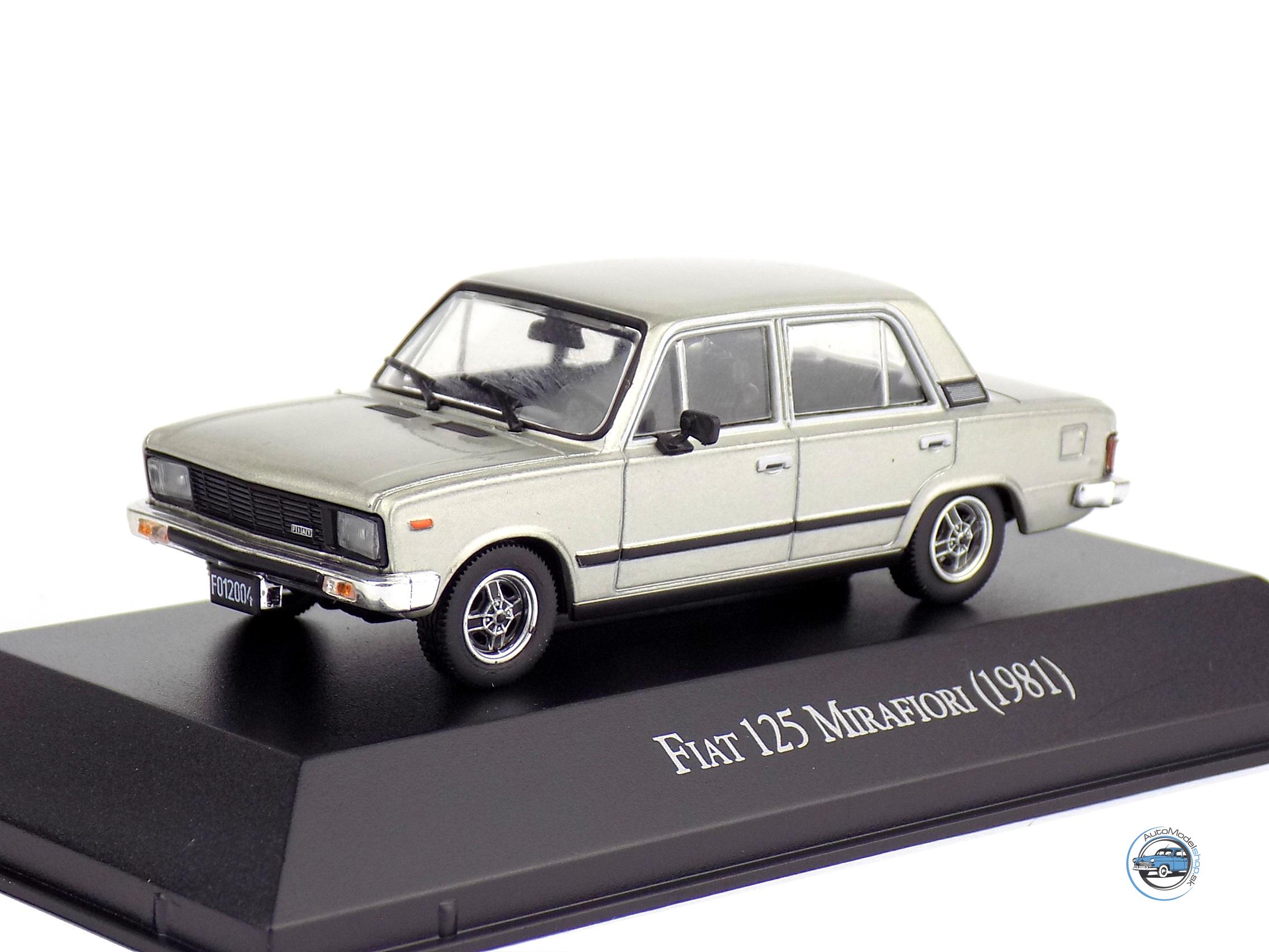 FIAT 125 MIRAFIORI 1981 -1:43 Altaya / Salvat Argentina