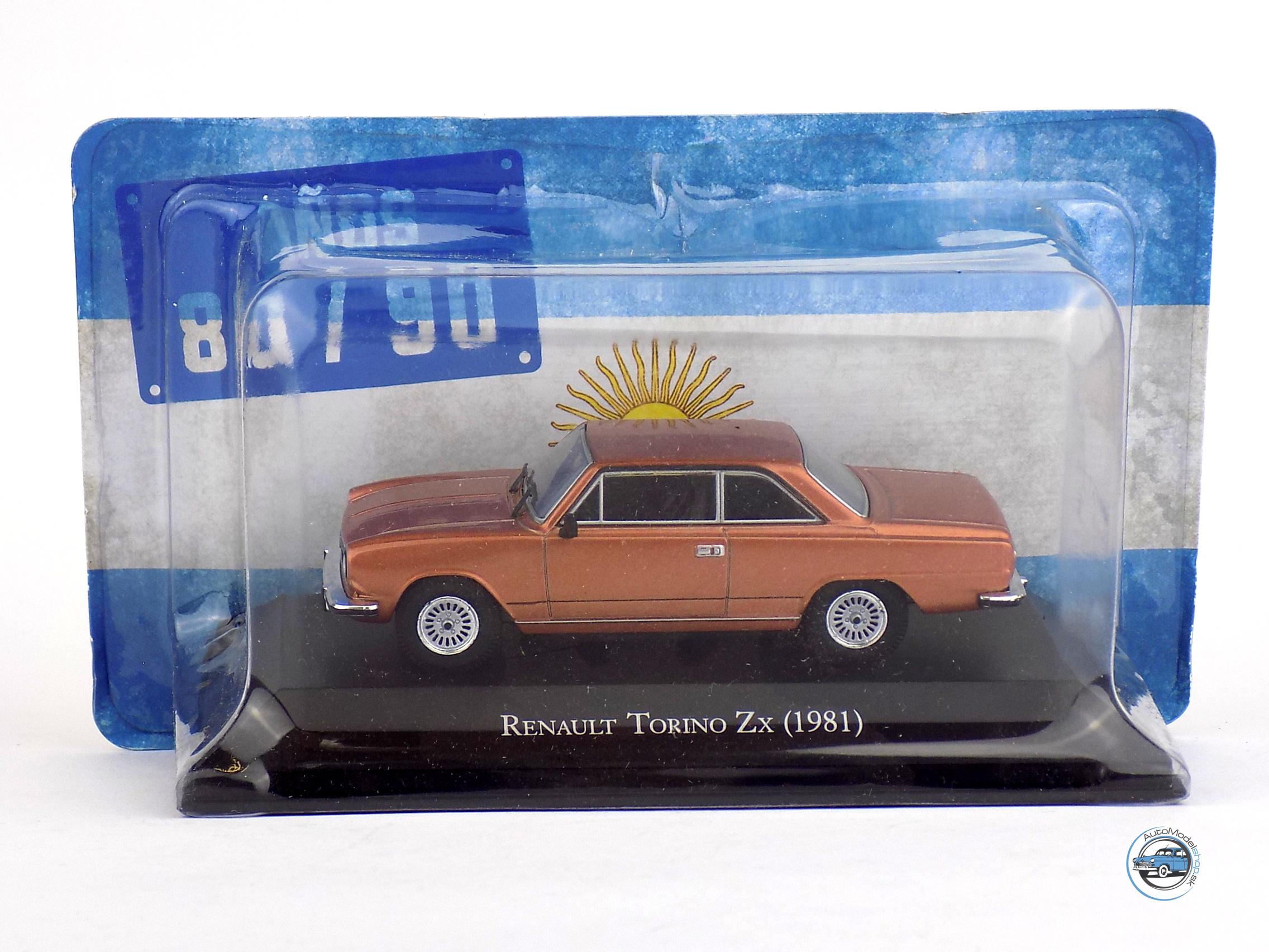 RENAULT TORINO 1981 -1:43 Altaya / Salvat Argentina – Obrázok 3
