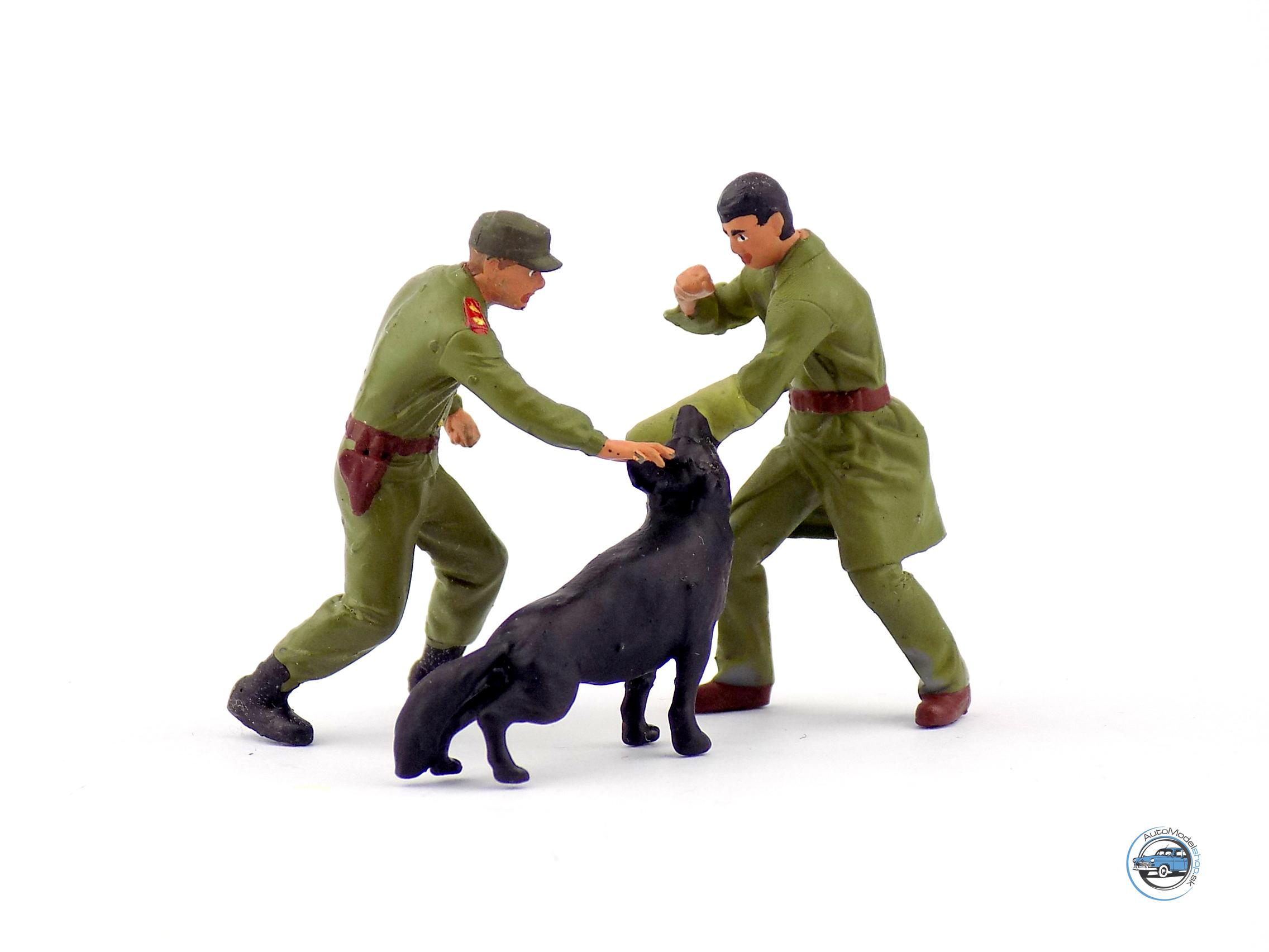 Set figúrok Kynológ VB - výcvik 1:43