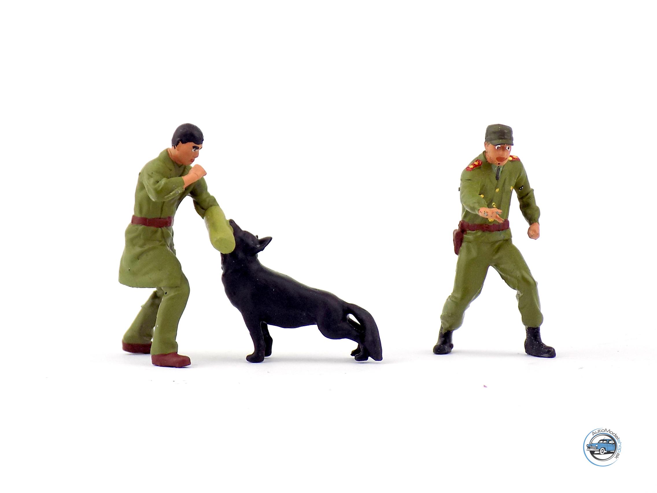 Set figúrok Kynológ VB - výcvik 1:43 – Obrázok 3