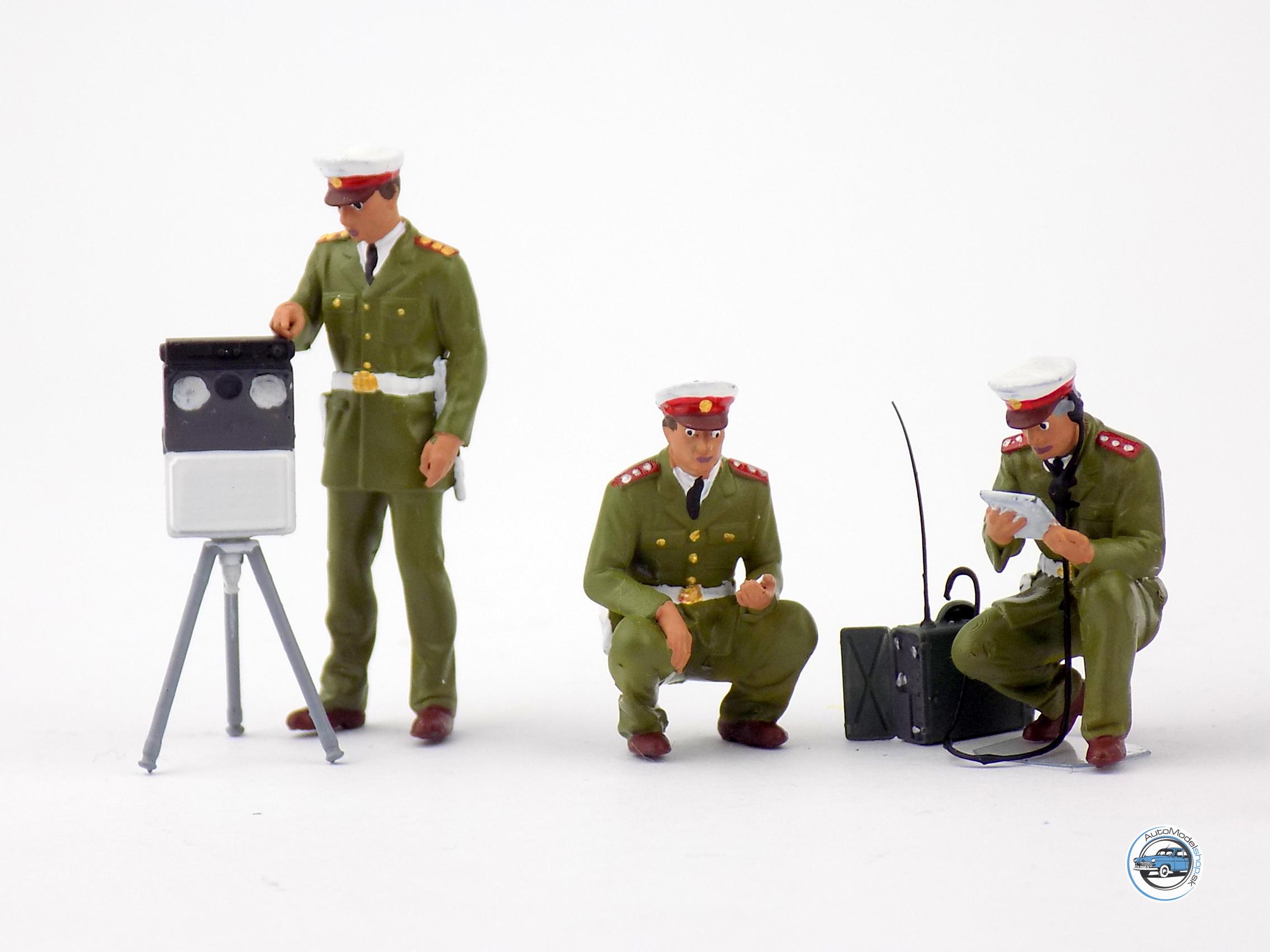 Veľký set 7 ks dopravákov Verejnej bezpečnosti s príslušenstvom 1:43 – Obrázok 3