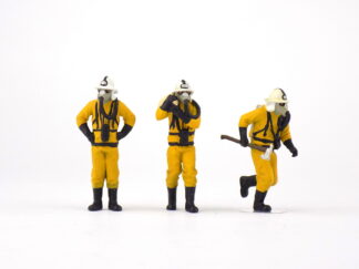 Set 3x hasiči - chemická jednotka  1:43