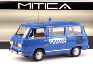 FIAT 850 FAMILIARE POLIZIA ITALY 1970 - 1:18 MITICA