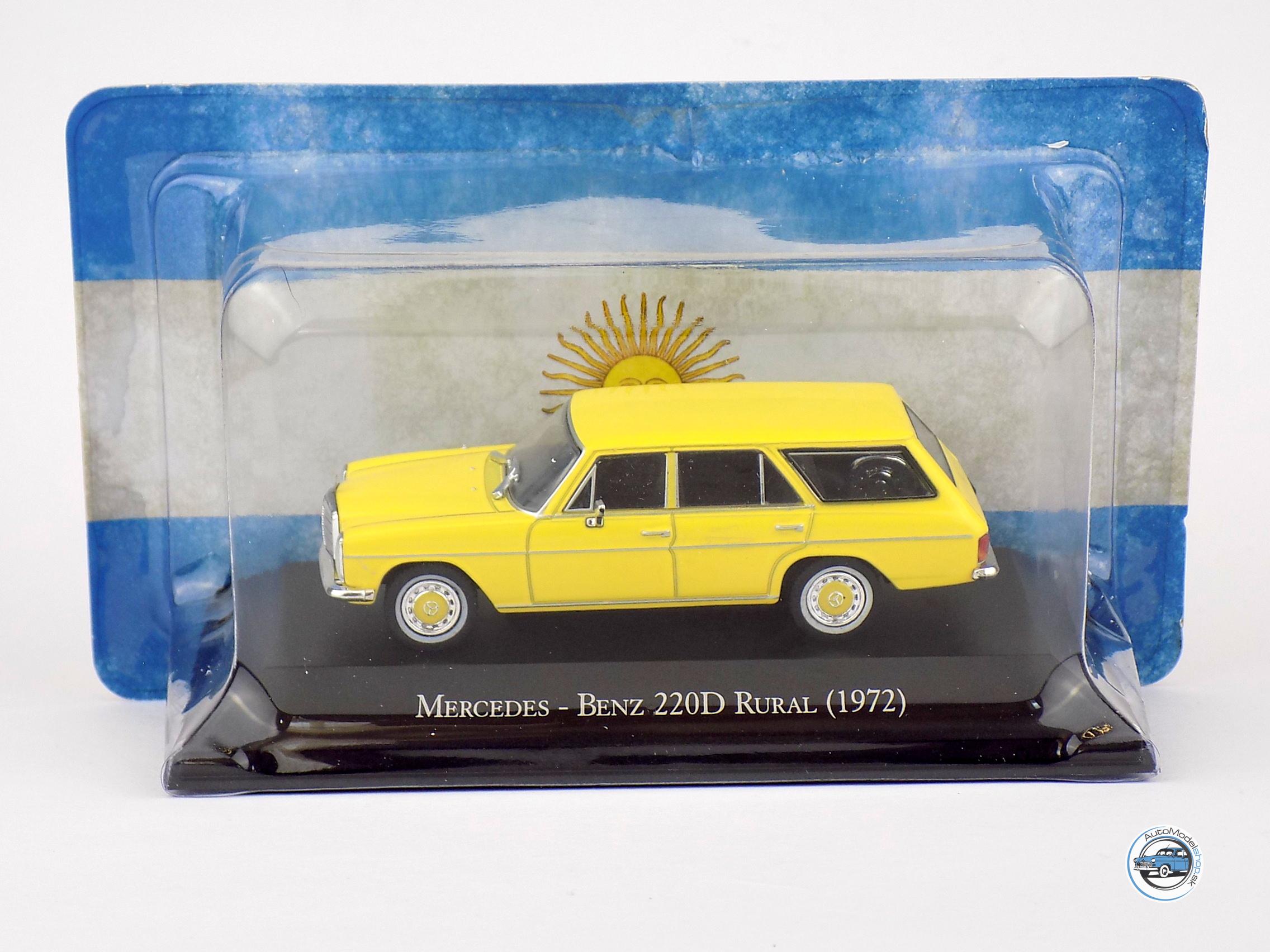 MERCEDES BENZ 220D W115 1972 - 1:43 Altaya / Salvat Argentina – Obrázok 3