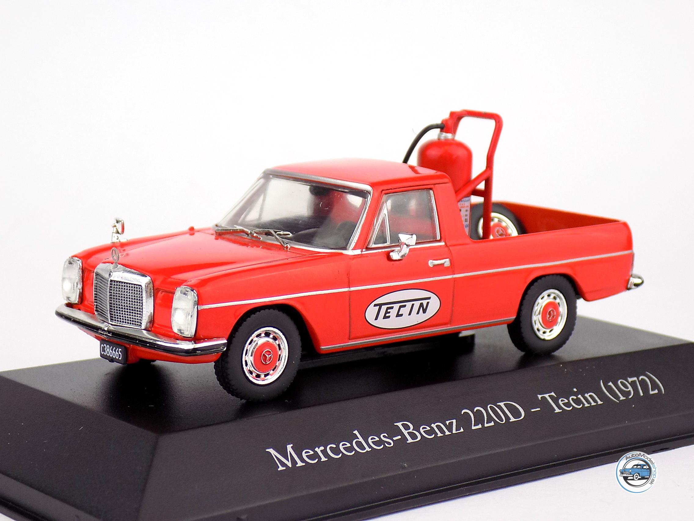 MERCEDES BENZ 220D SERVIS 1972 - 1:43 Altaya / Salvat Argentina