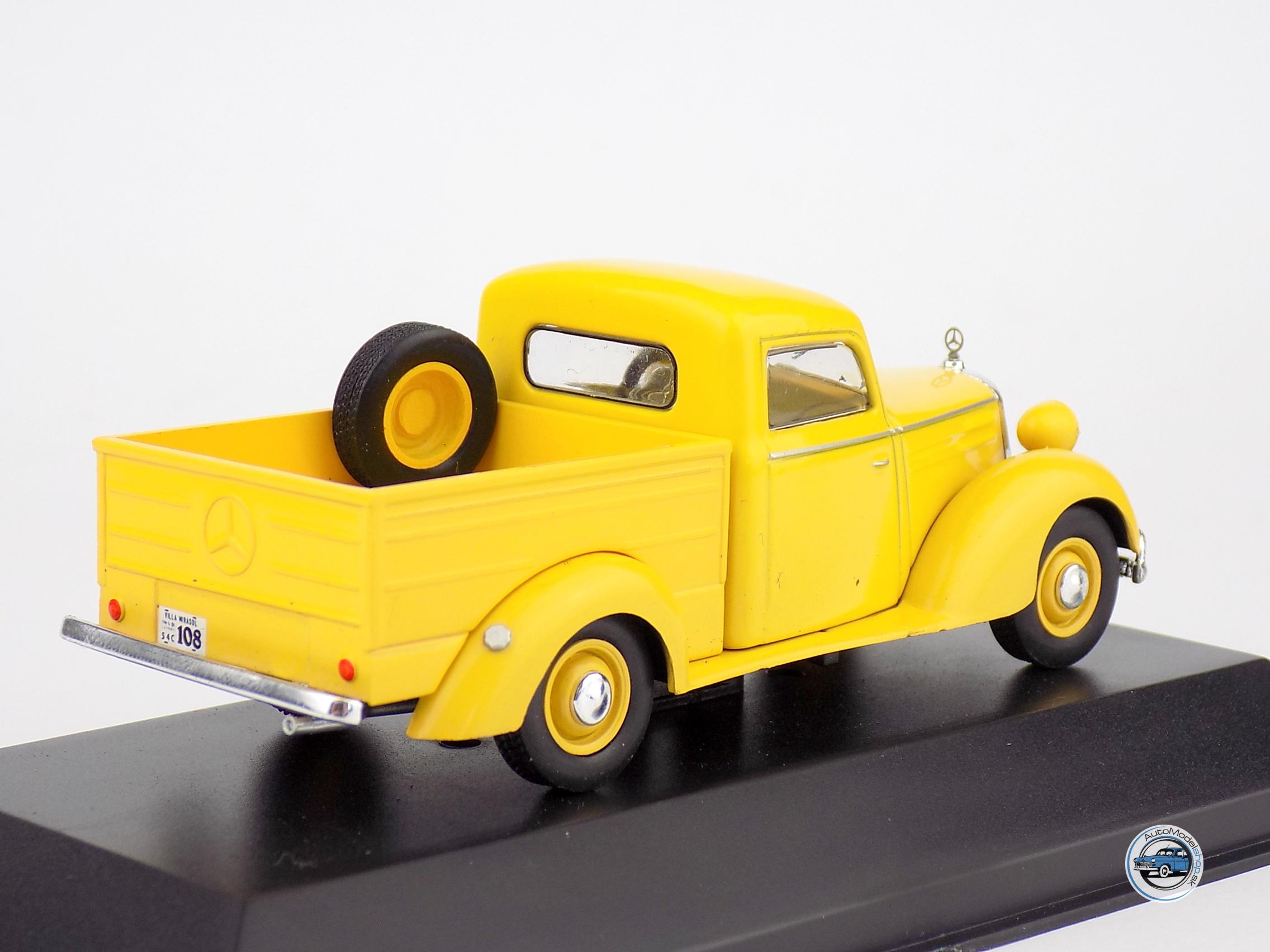 MERCEDES BENZ 170D PICK-UP 1954 - 1:43 Altaya / Salvat Argentina – Obrázok 2