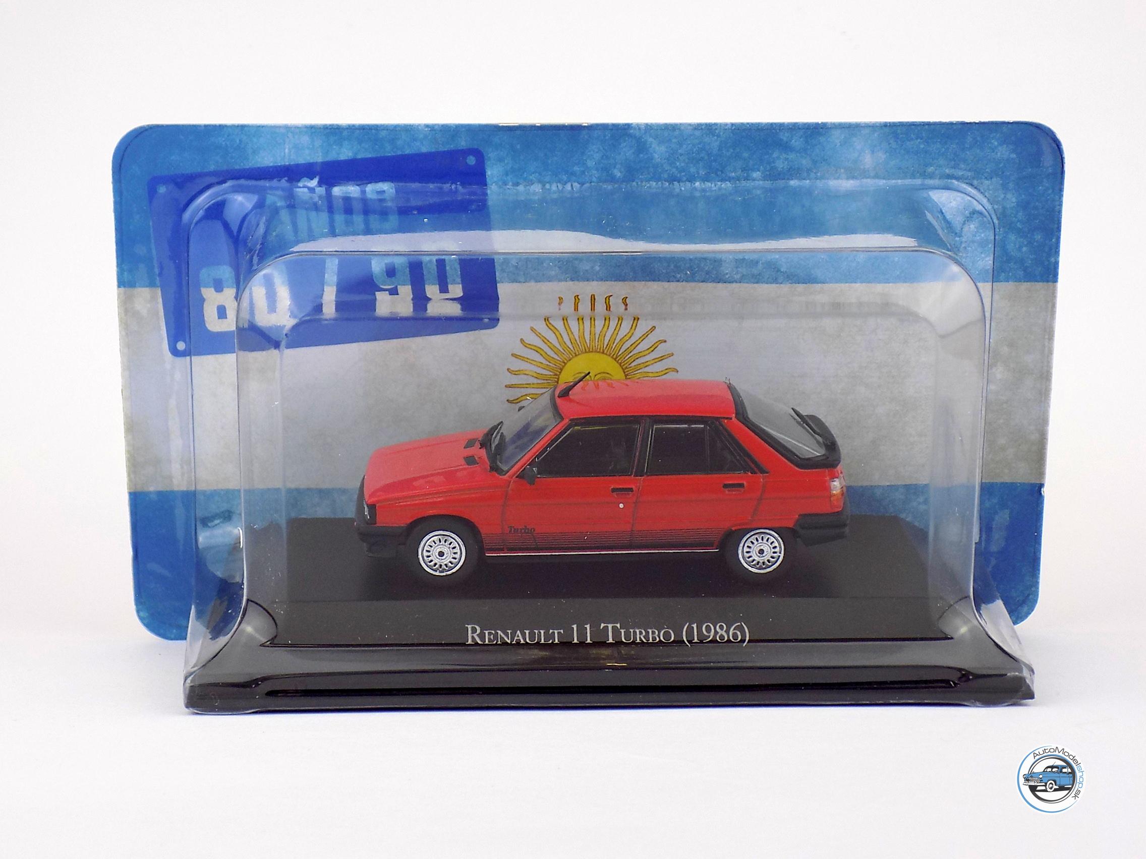 RENAULT 11 TURBO 1986 - 1:43 Altaya / Salvat Argentina – Obrázok 3