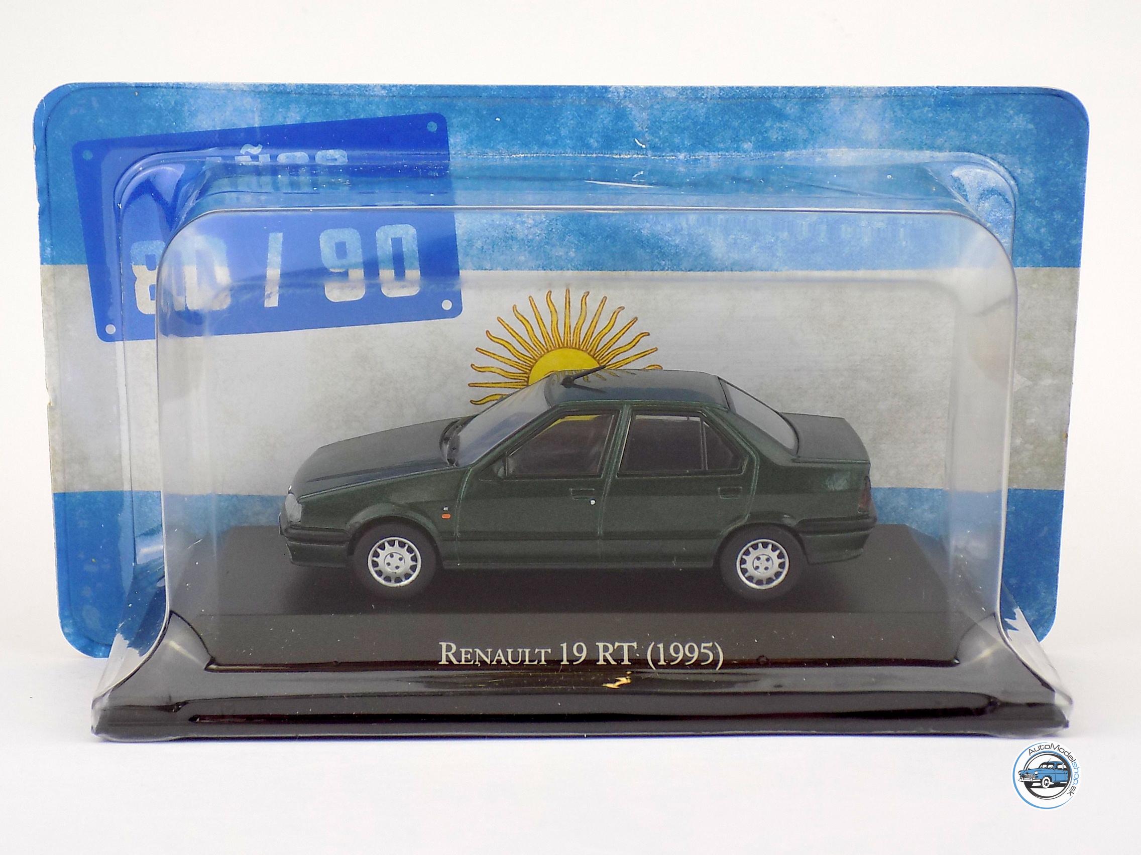 RENAULT 19 RT 1995 - 1:43 Altaya / Salvat Argentina – Obrázok 3