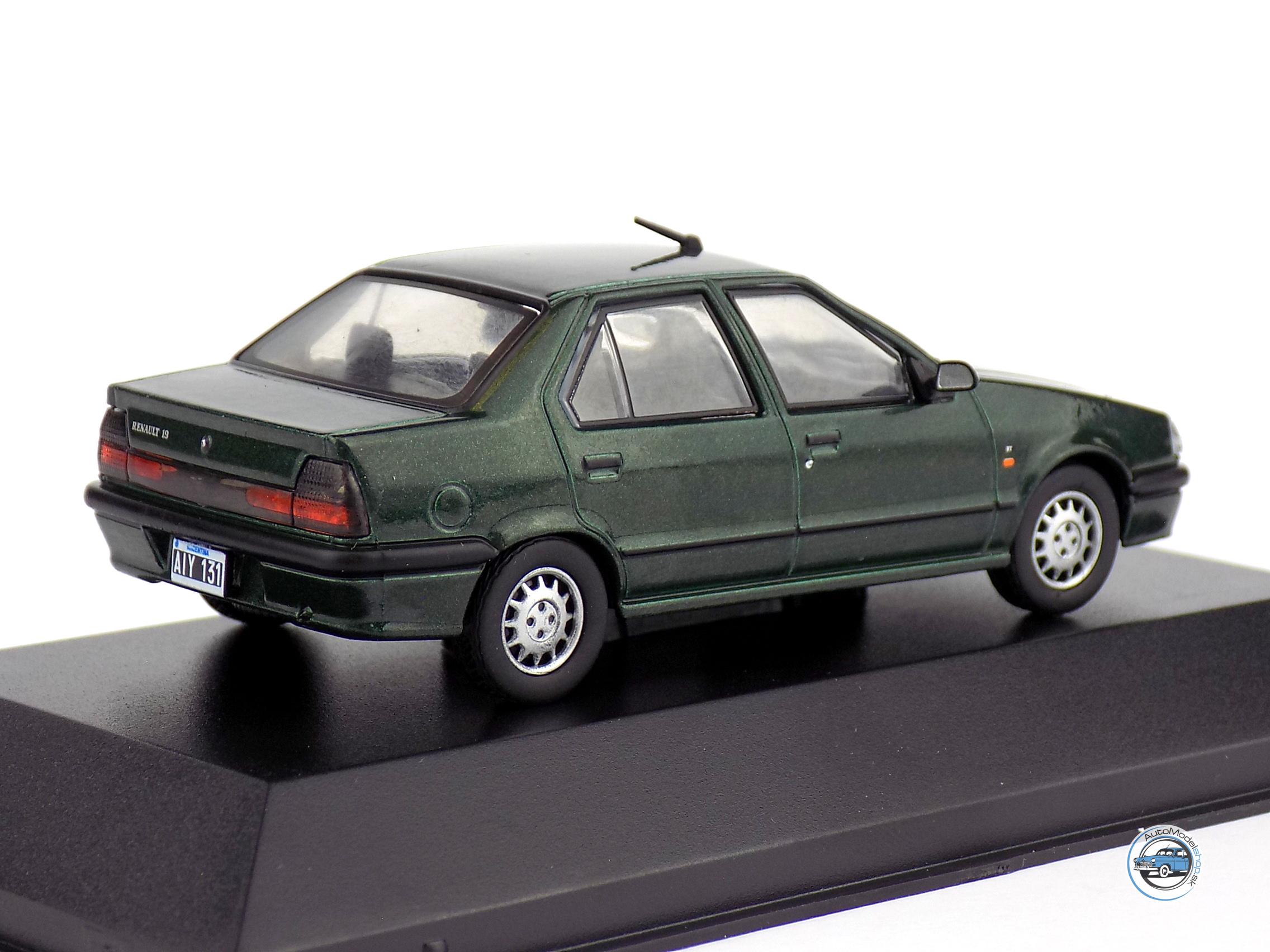 RENAULT 19 RT 1995 - 1:43 Altaya / Salvat Argentina – Obrázok 2