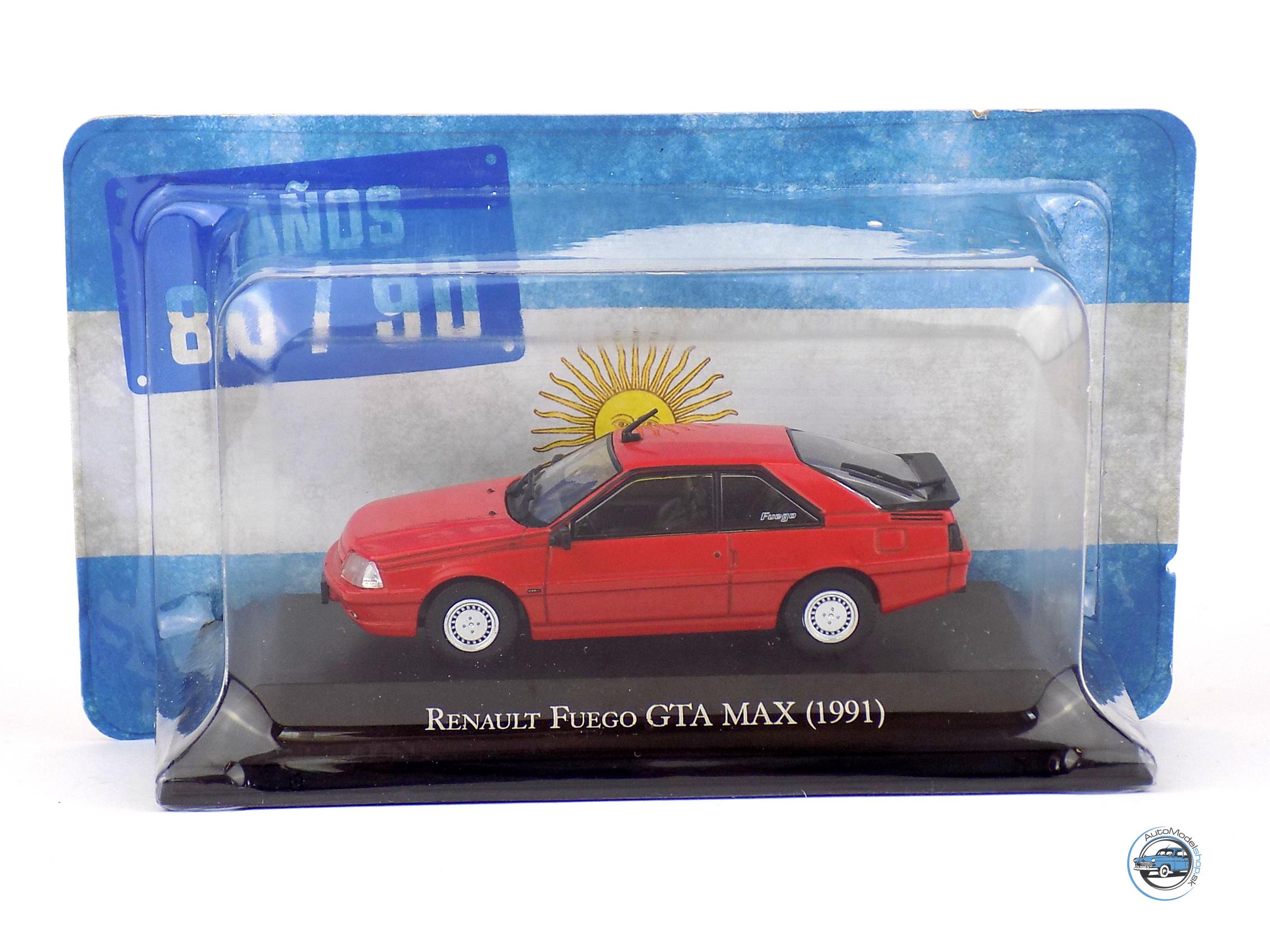 RENAULT FUEGO GTA 1991 - 1:43 Altaya / Salvat Argentina – Obrázok 3