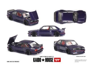 BMW 3 M3 E30 KAIDO GT V2 - 1:64 KAIDO HAUSE MiniGT