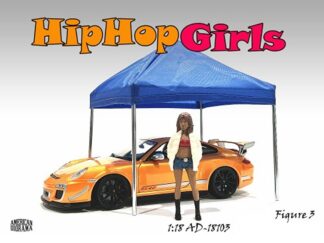 FIGÚRKA HIP-HOPOVÉ DIEVČA 3 - 1:18 AMERICAN DIORAMA