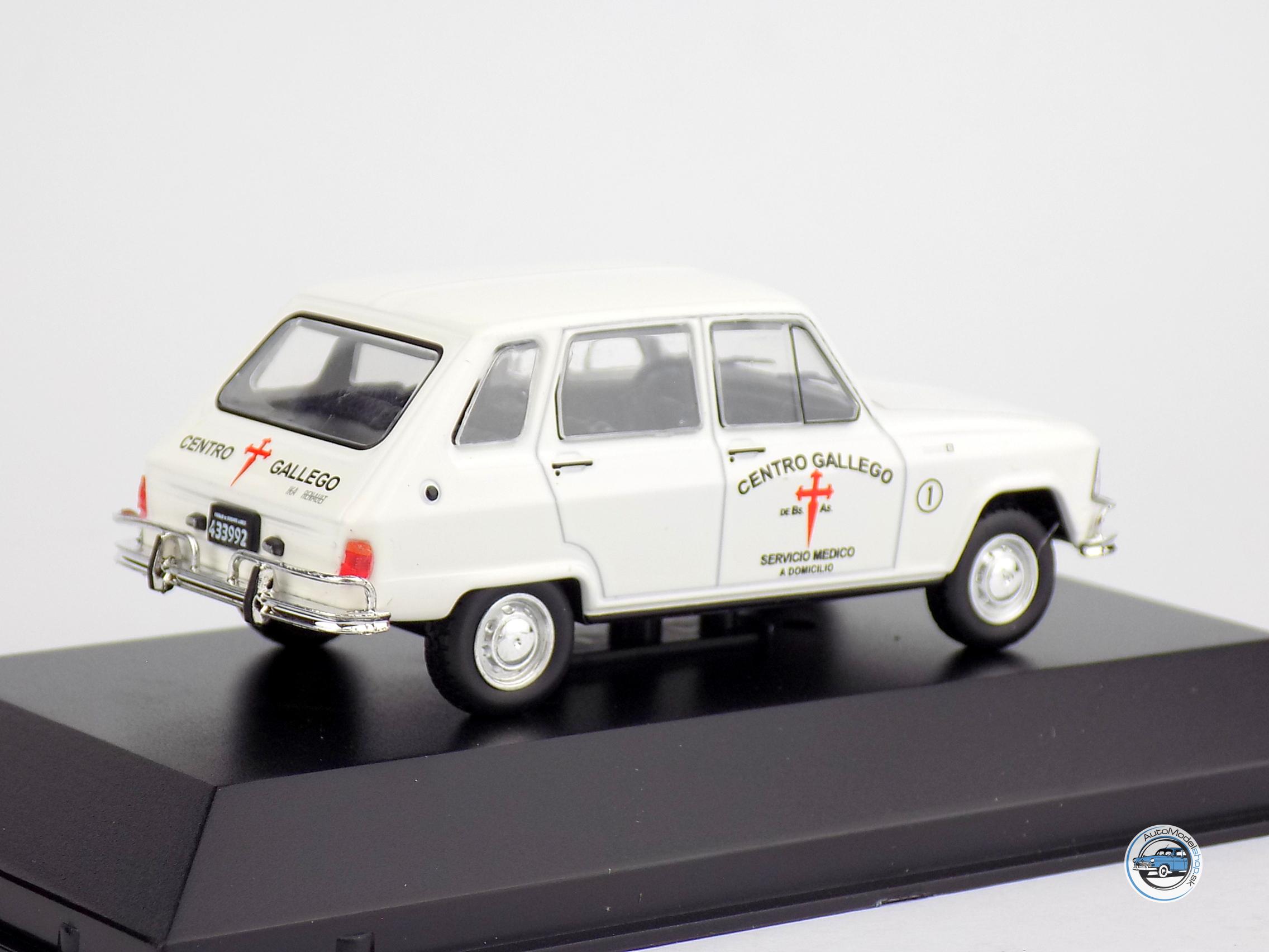 RENAULT 6 1971 -1:43 Altaya / Salvat Argentina – Obrázok 3