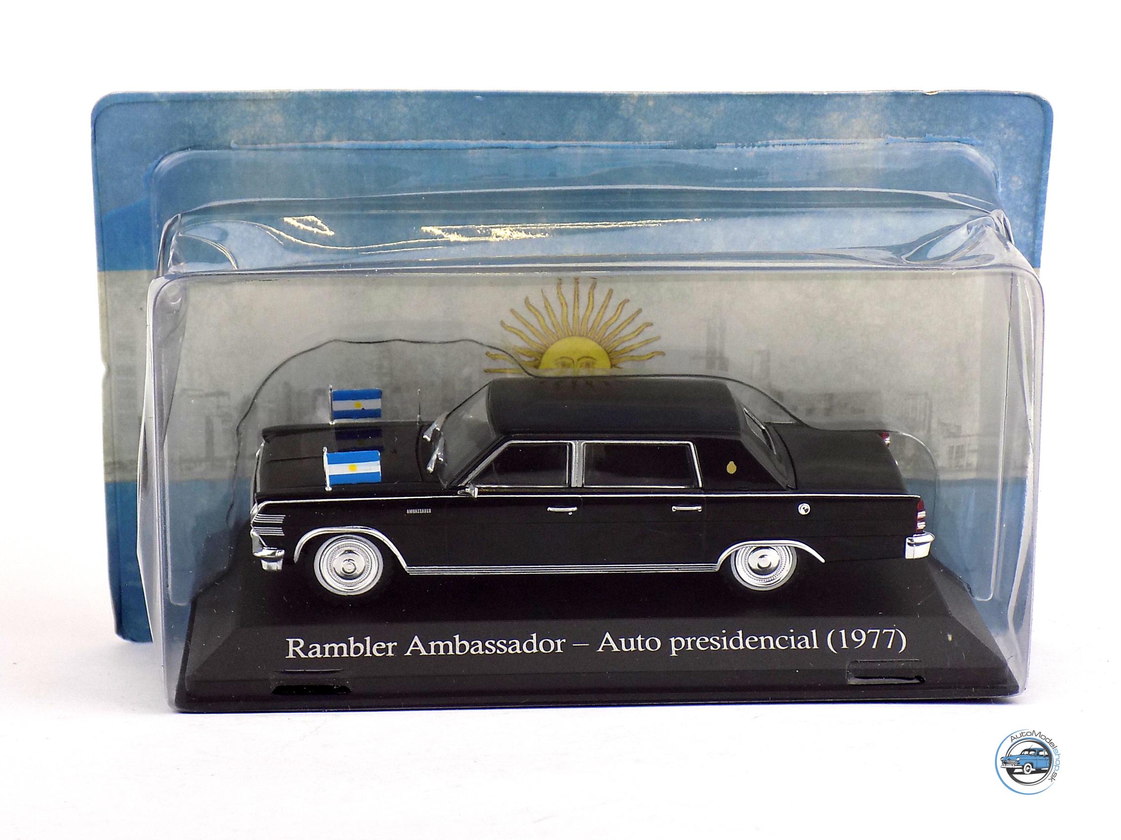 IKA RAMBLER AMBASADOR -PRESIDENT CAR 1977 -1:43 Altaya / Salvat Argentina – Obrázok 3