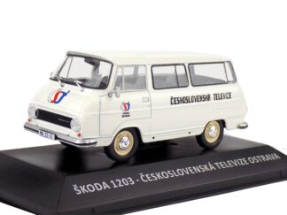 ŠKODA 1203 ČESKOSLOVENSKÁ TELEVÍZIA OSTRAVA - 1:43 DeA