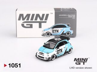 Fiat Abarth 595 LB-WORKS x Abas Works IZTK - 1:64 MiniGT