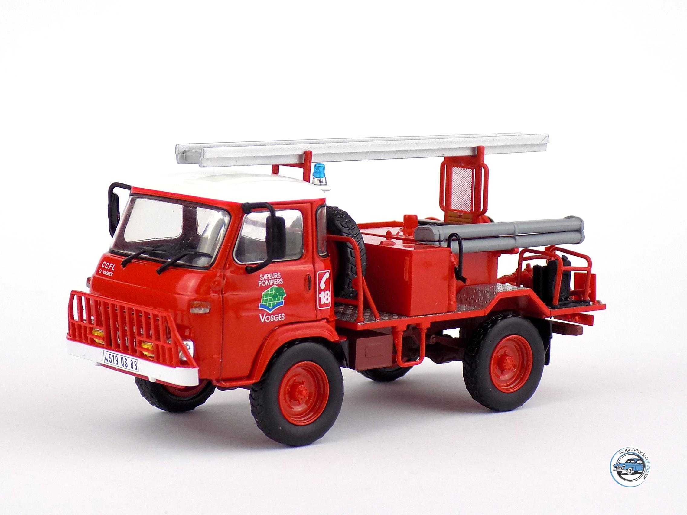 AKCIA : AVIA / SAVIEM TP3 CCFL SP HASIČI – 1:43 HACHETTE – Obrázok 2