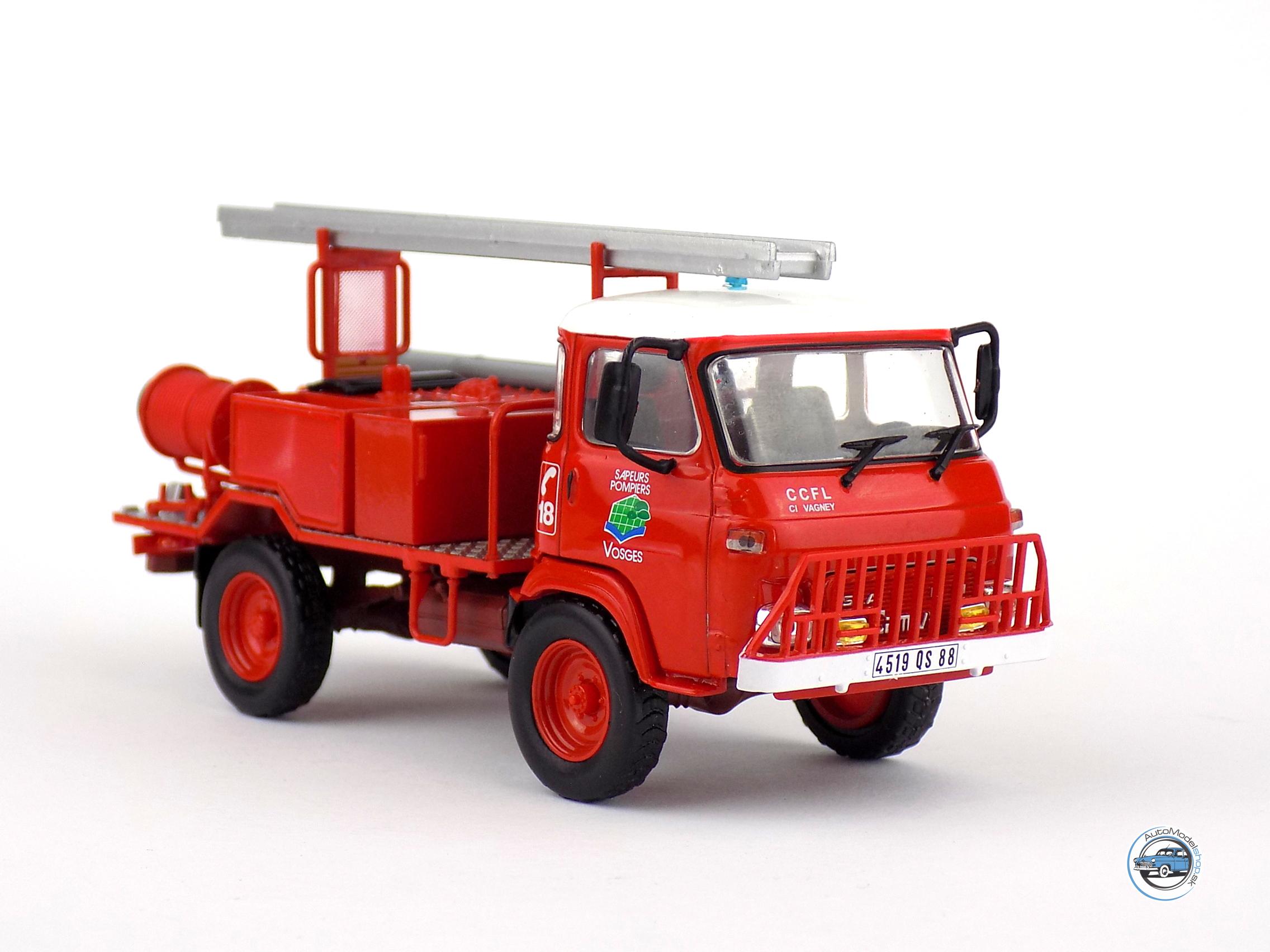 AKCIA : AVIA / SAVIEM TP3 CCFL SP HASIČI – 1:43 HACHETTE – Obrázok 5