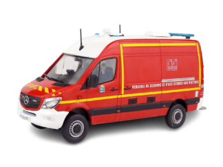 MERCEDES BENZ SPRINTER HASIČI - 1:43 Hachette