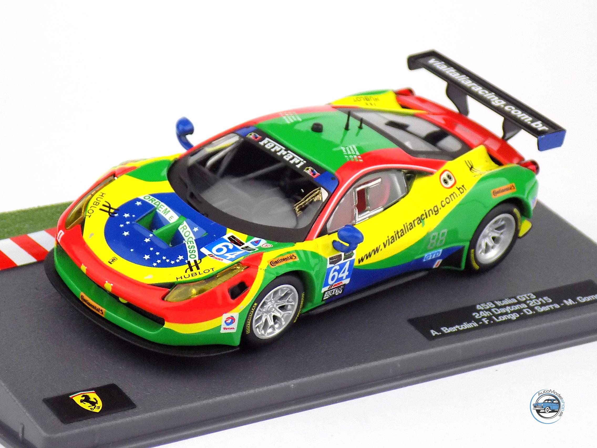 FERRARI 458 ITALIA GT3 24h DAYTONA 2015 - 1:43 IXO/HACHETTE