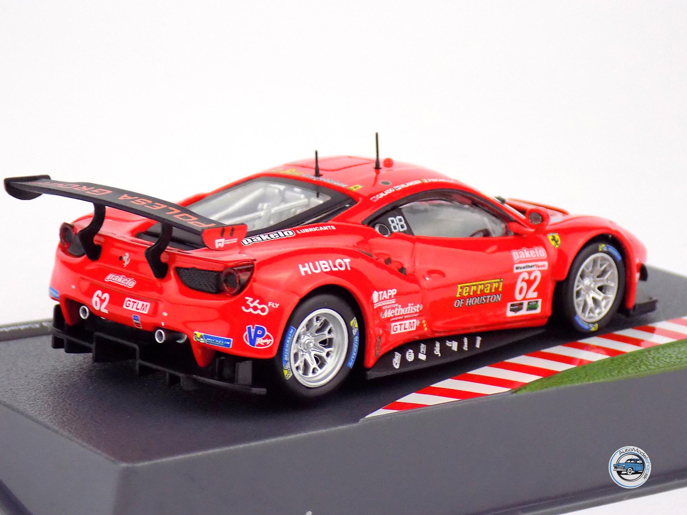 FERRARI 488 GTE DAYTONA 2017 - 1:43 IXO/HACHETTE – Obrázok 2