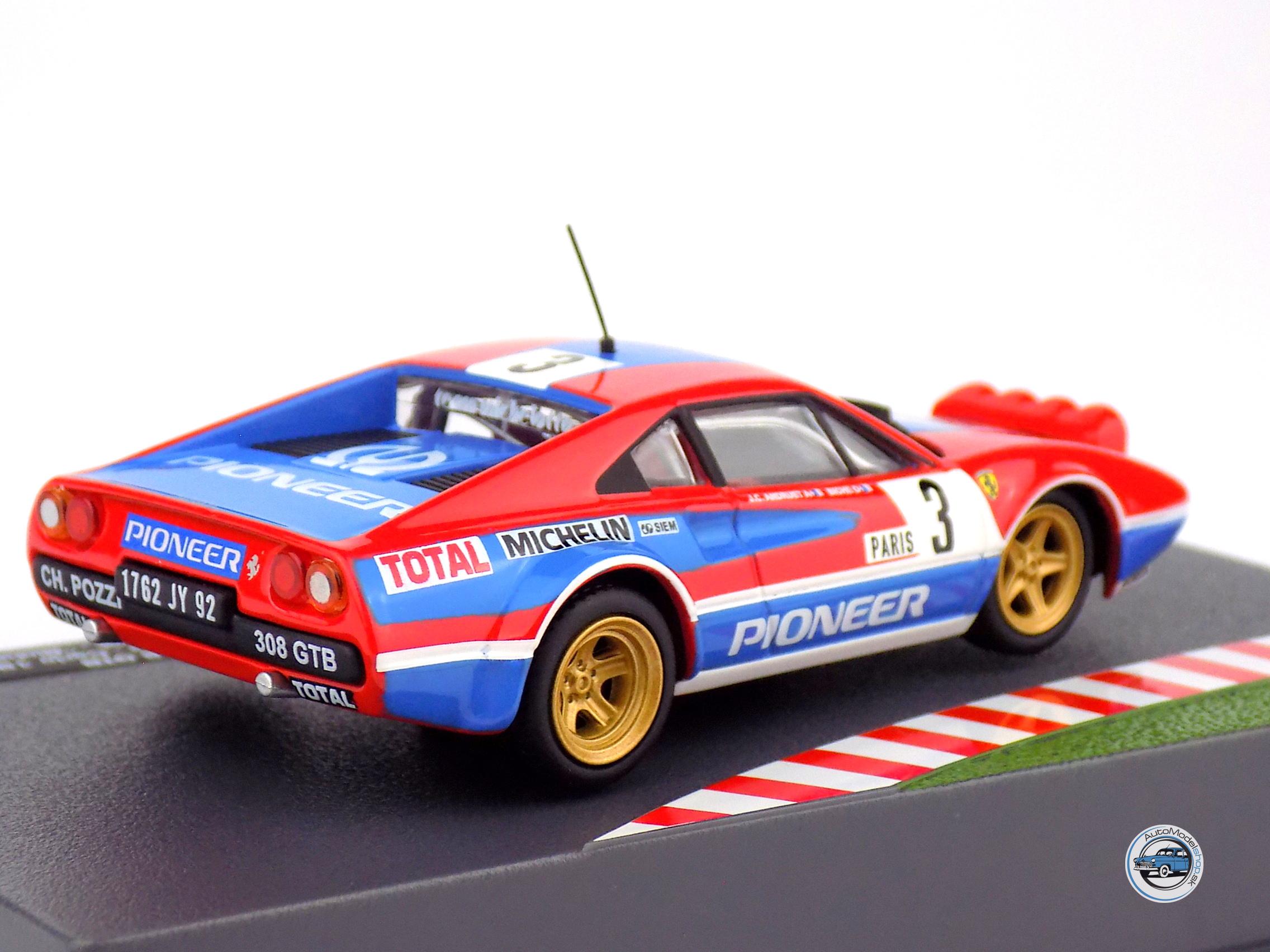FERRARI 308 GTB Rally Monte Carlo 1982 - 1:43 IXO/HACHETTE – Obrázok 2