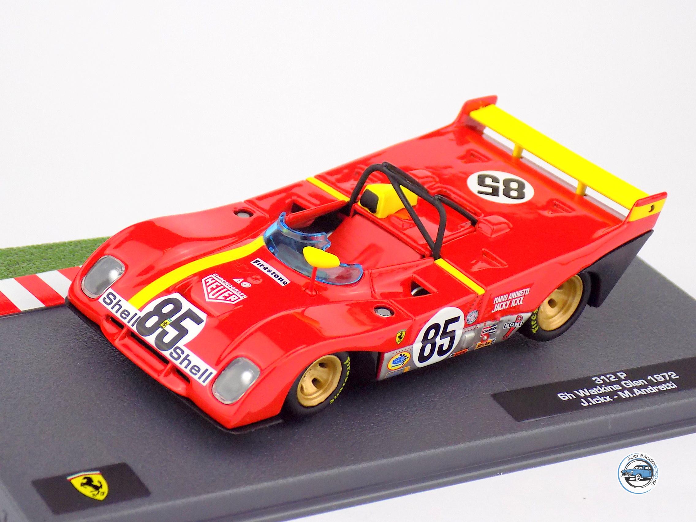 FERRARI 312 P 6h Watknis Glen 1972 - 1:43 IXO/HACHETTE