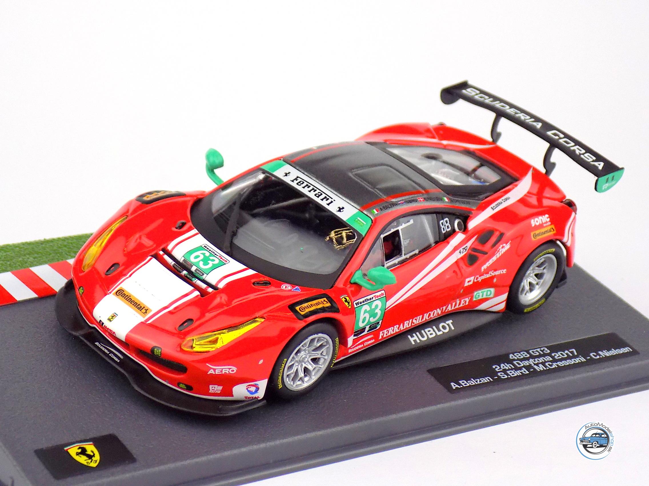 FERRARI 488 GT3 DAYTONA 2018 – 1:43 IXO/HACHETTE