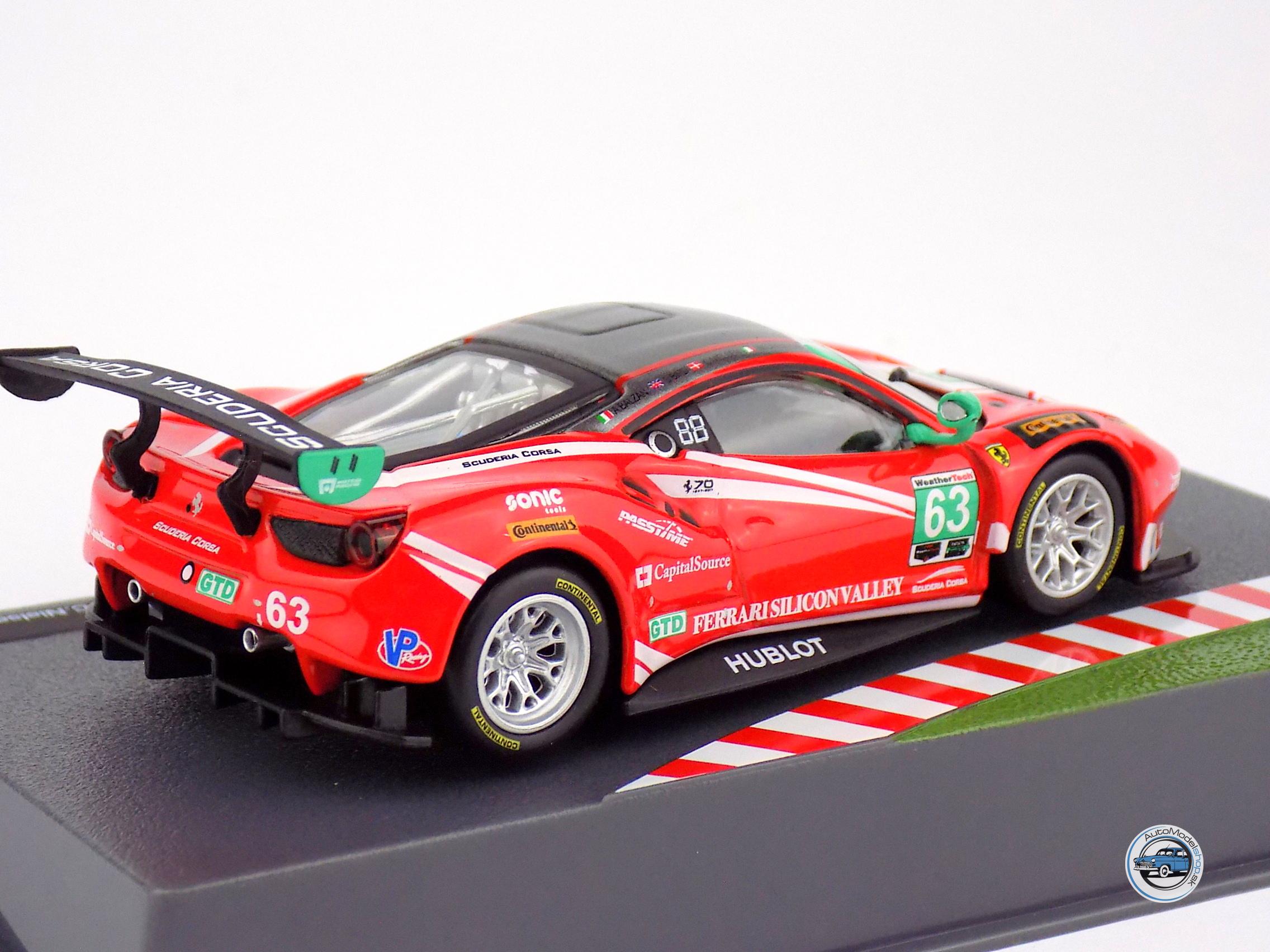 FERRARI 488 GT3 DAYTONA 2018 – 1:43 IXO/HACHETTE – Obrázok 2