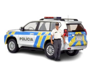 Figúrka príslušníka PZ SR  – 1:43