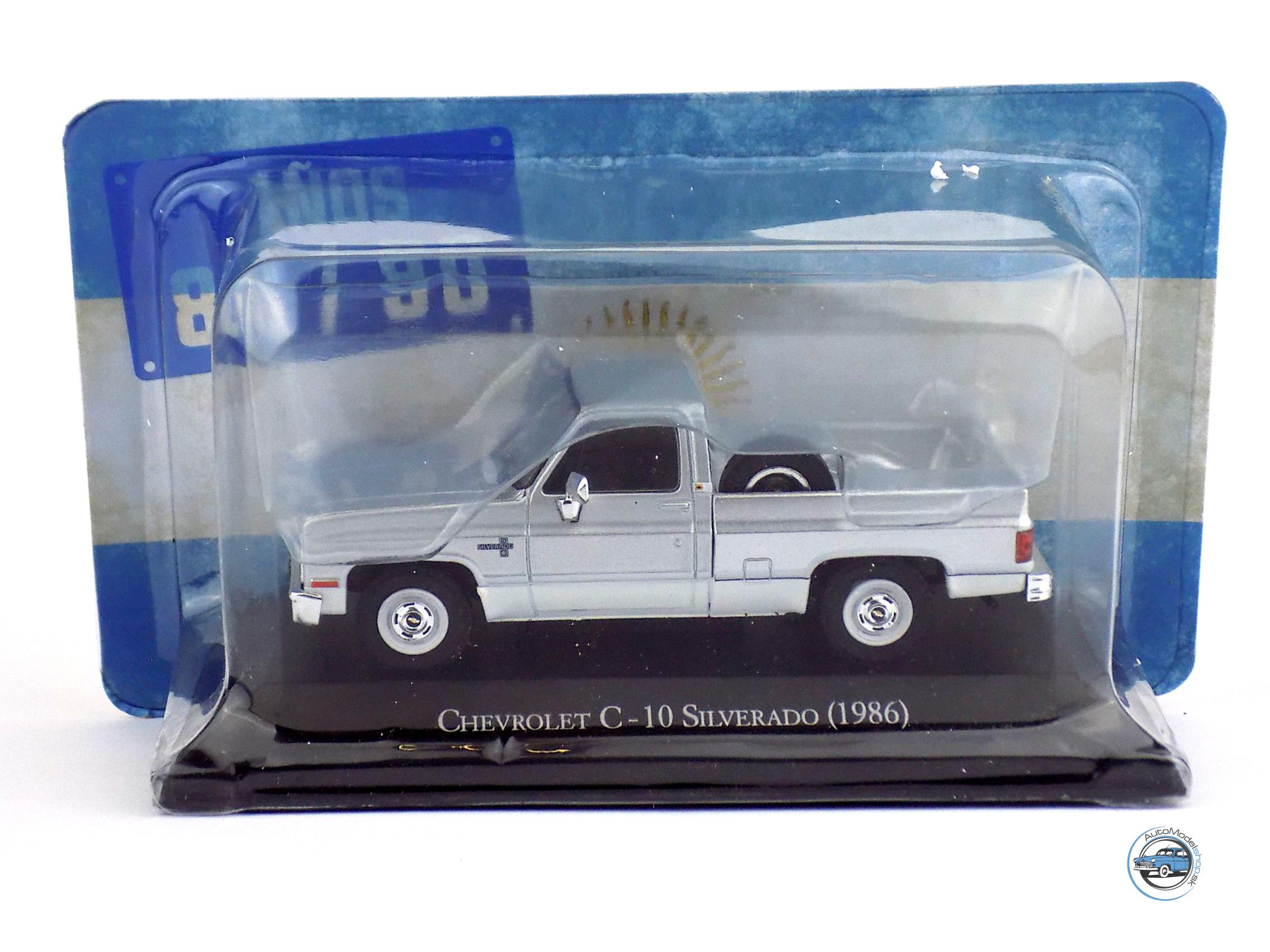 CHEVROLET SILVERADO C-10 1986 - 1:43 Altaya / Salvat Argentina – Obrázok 3