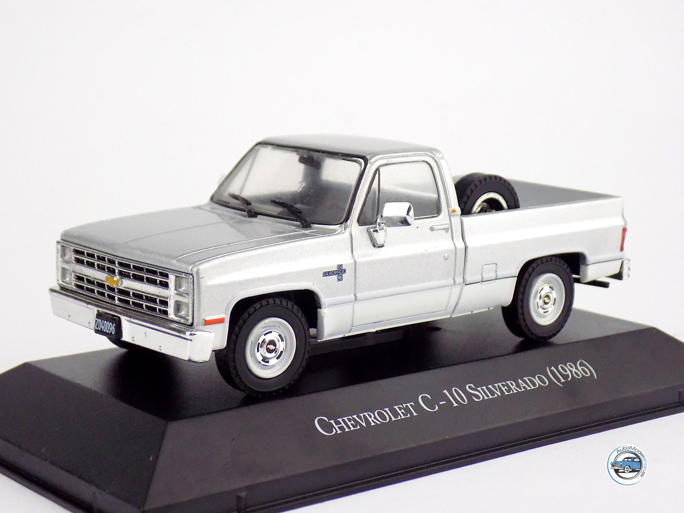 CHEVROLET SILVERADO C-10 1986 - 1:43 Altaya / Salvat Argentina
