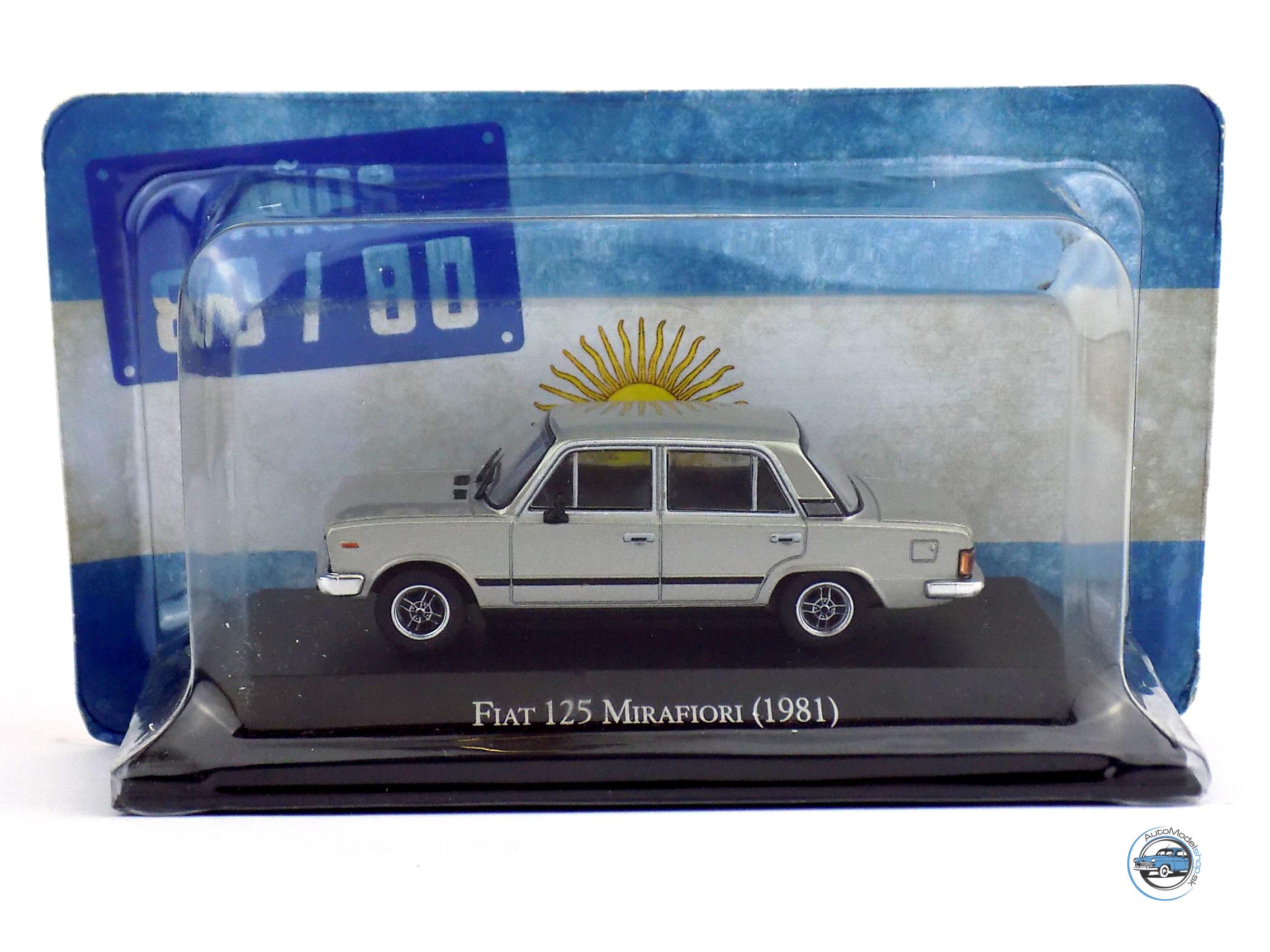 FIAT 125 MIRAFIORI 1981 - 1:43 Altaya / Salvat Argentina – Obrázok 3