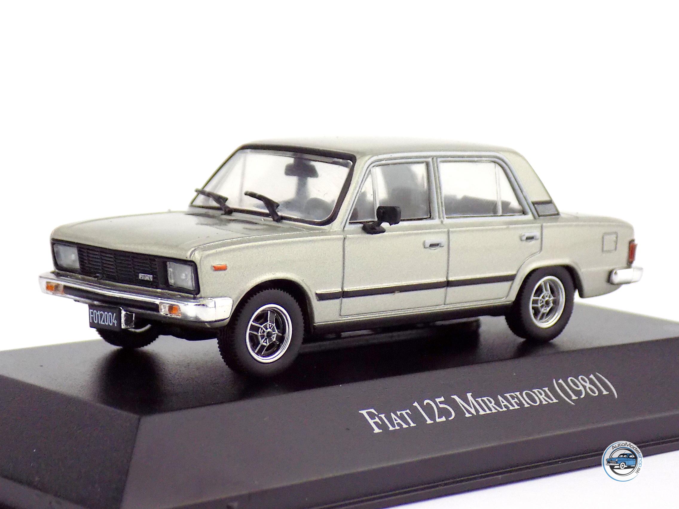 FIAT 125 MIRAFIORI 1981 - 1:43 Altaya / Salvat Argentina
