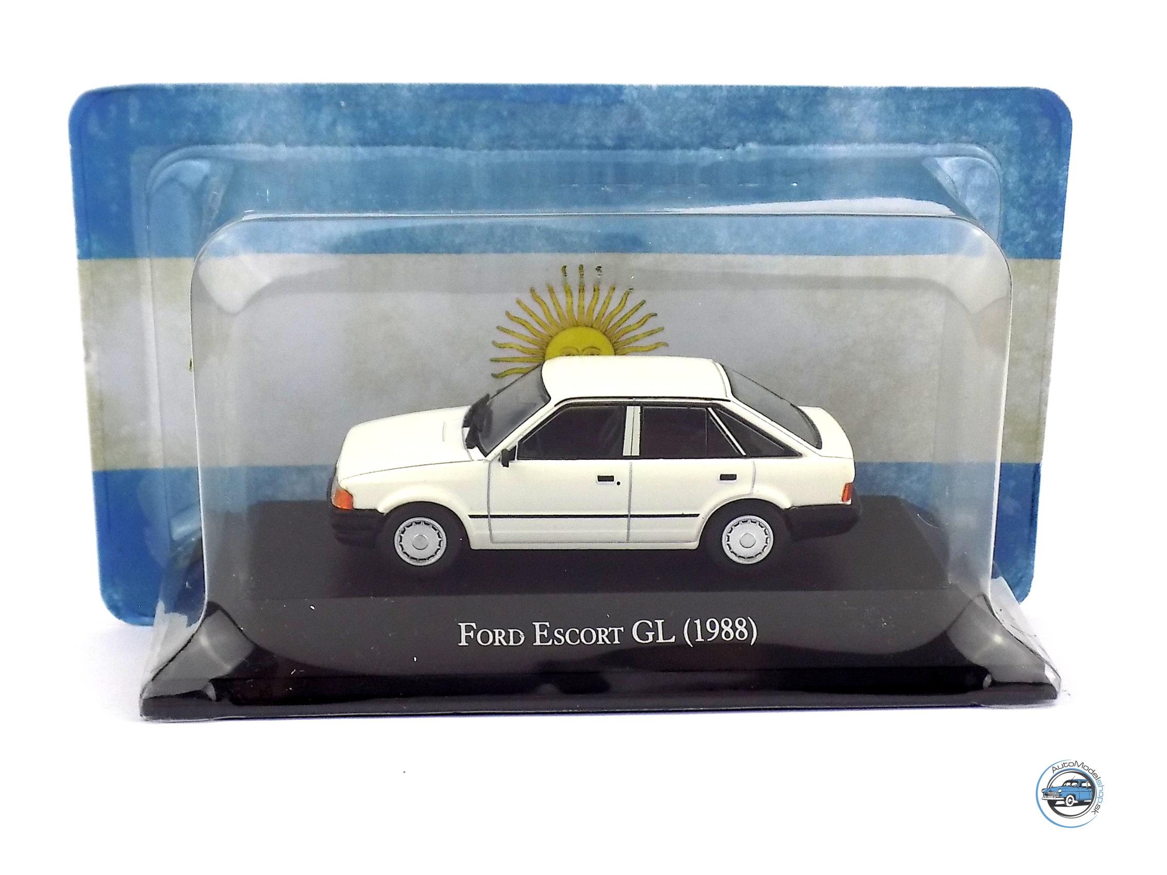 FORD ESCORT GL 1988 - 1:43 Altaya / Salvat Argentina – Obrázok 3