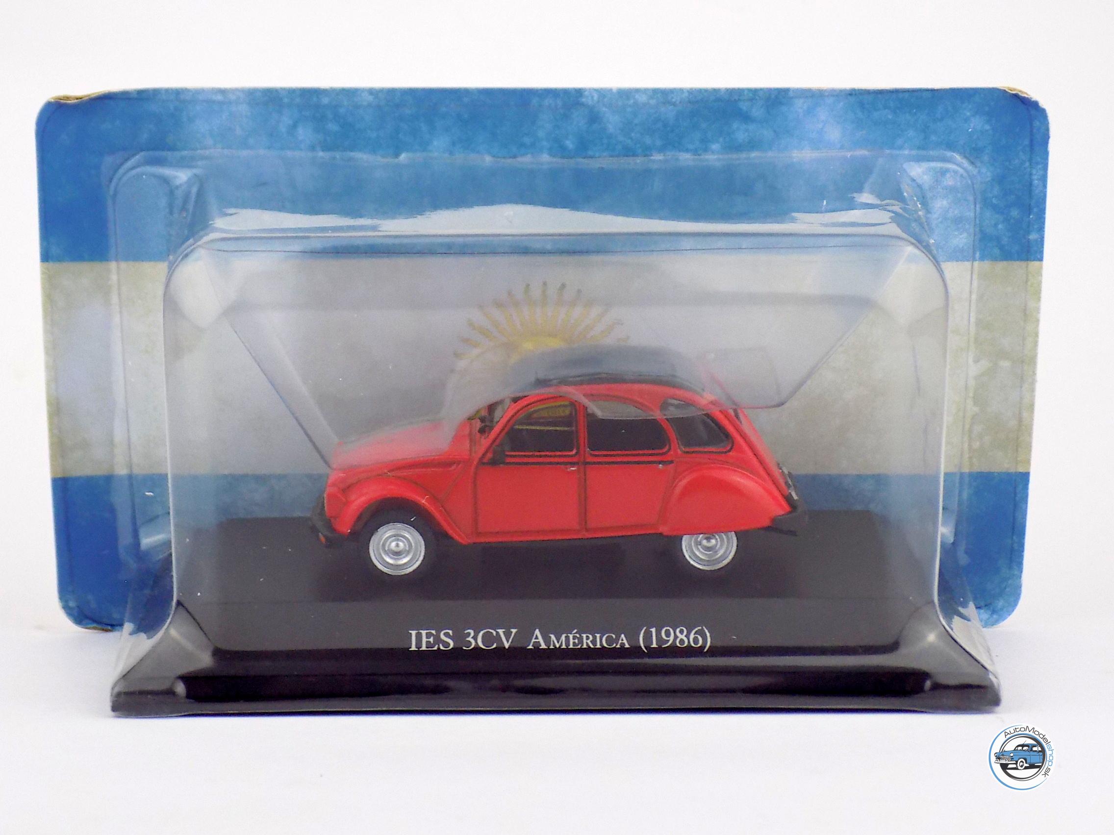 CITROEN IES 3CV AMERICA 1986 - 1:43 Altaya / Salvat Argentina – Obrázok 3
