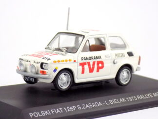 FIAT 126P RALLY MONTE CARLO 1975 - 1:43 IXO/HACHETTE