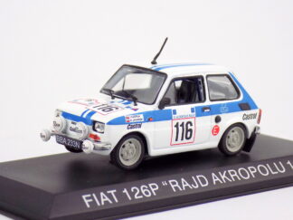 FIAT 126P RALLY ACROPOLIS 1984  - 1:43 IXO/HACHETTE